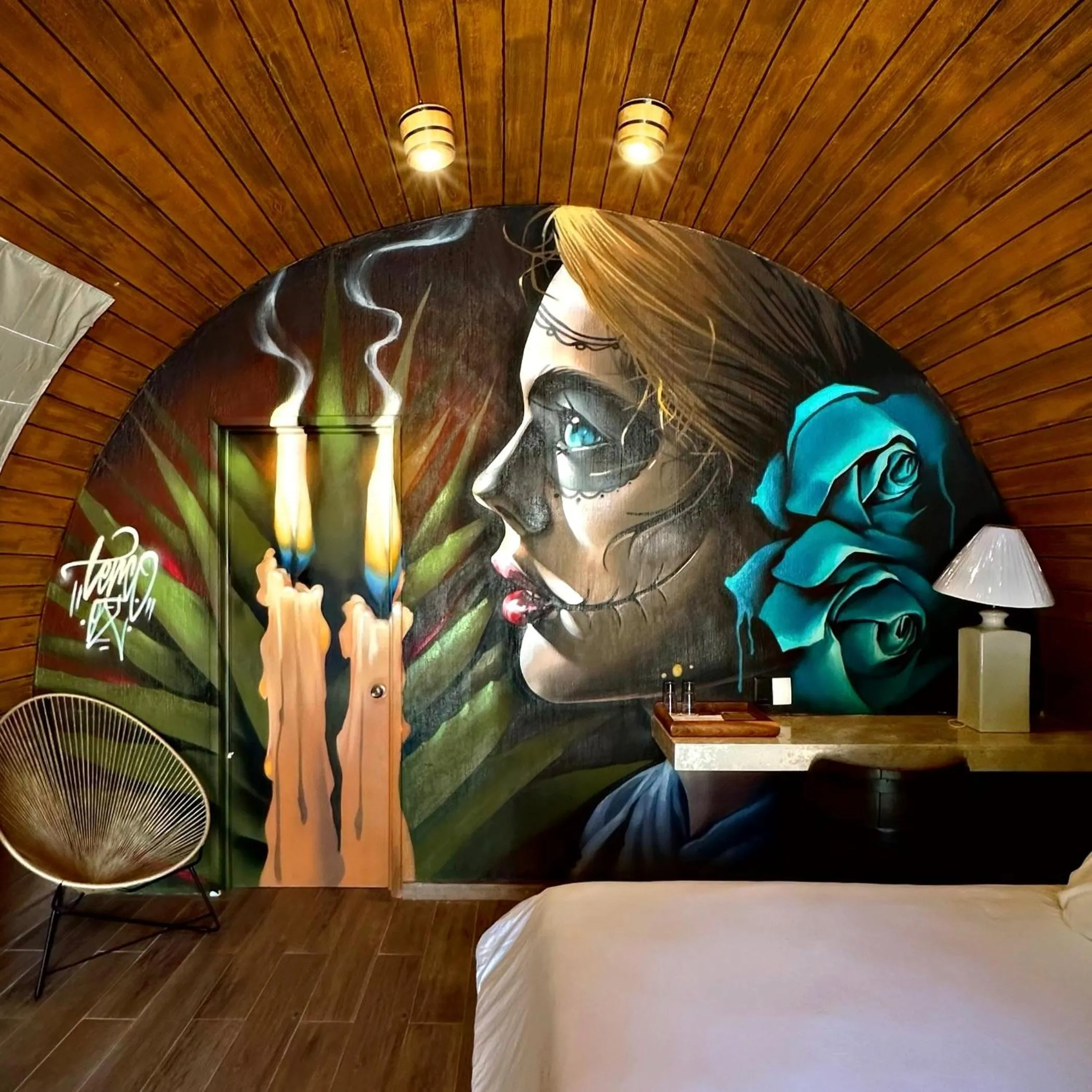 Bed in Matices Hotel de Barricas