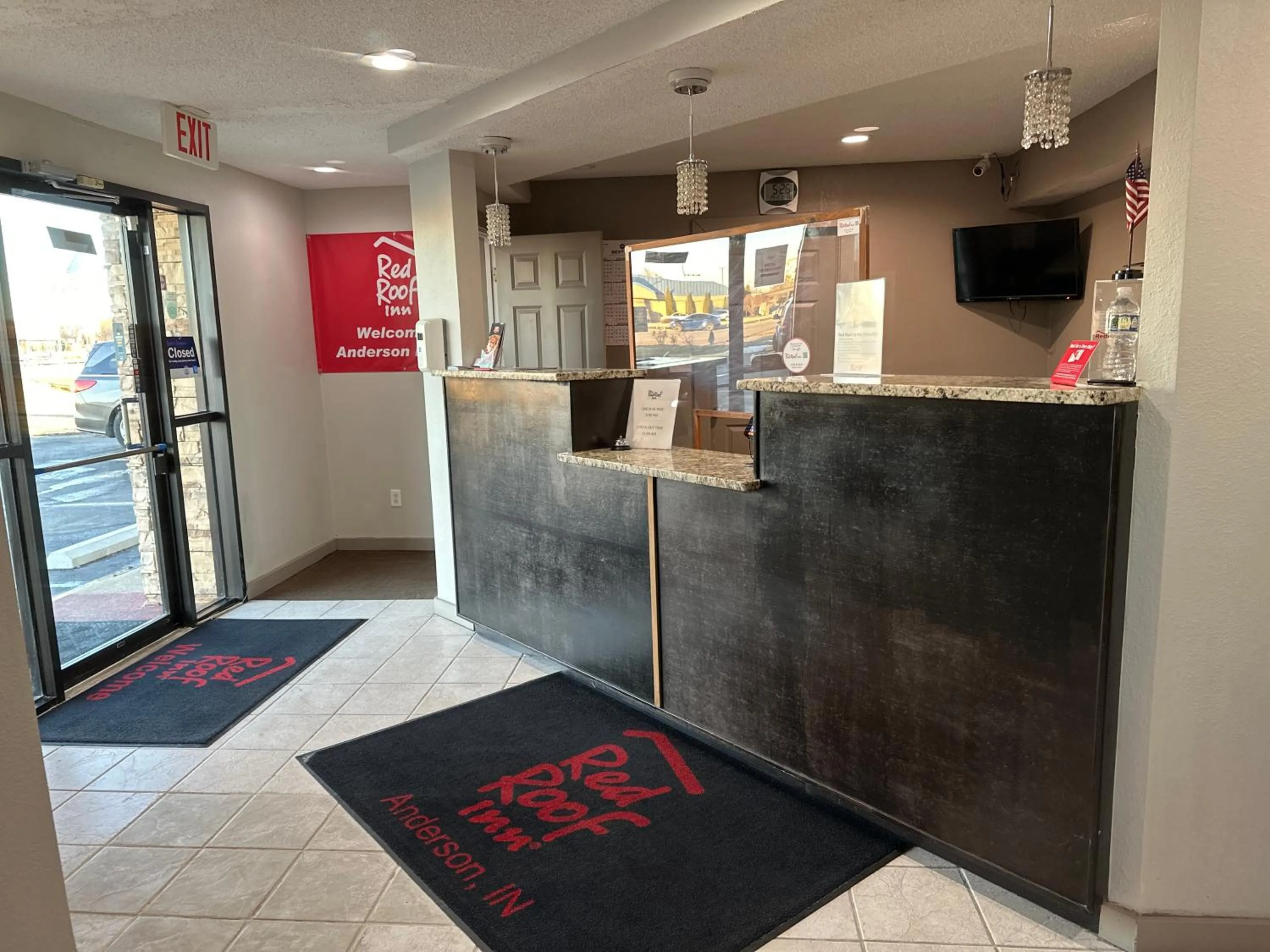 Property logo or sign in Red Roof Inn Anderson, IN