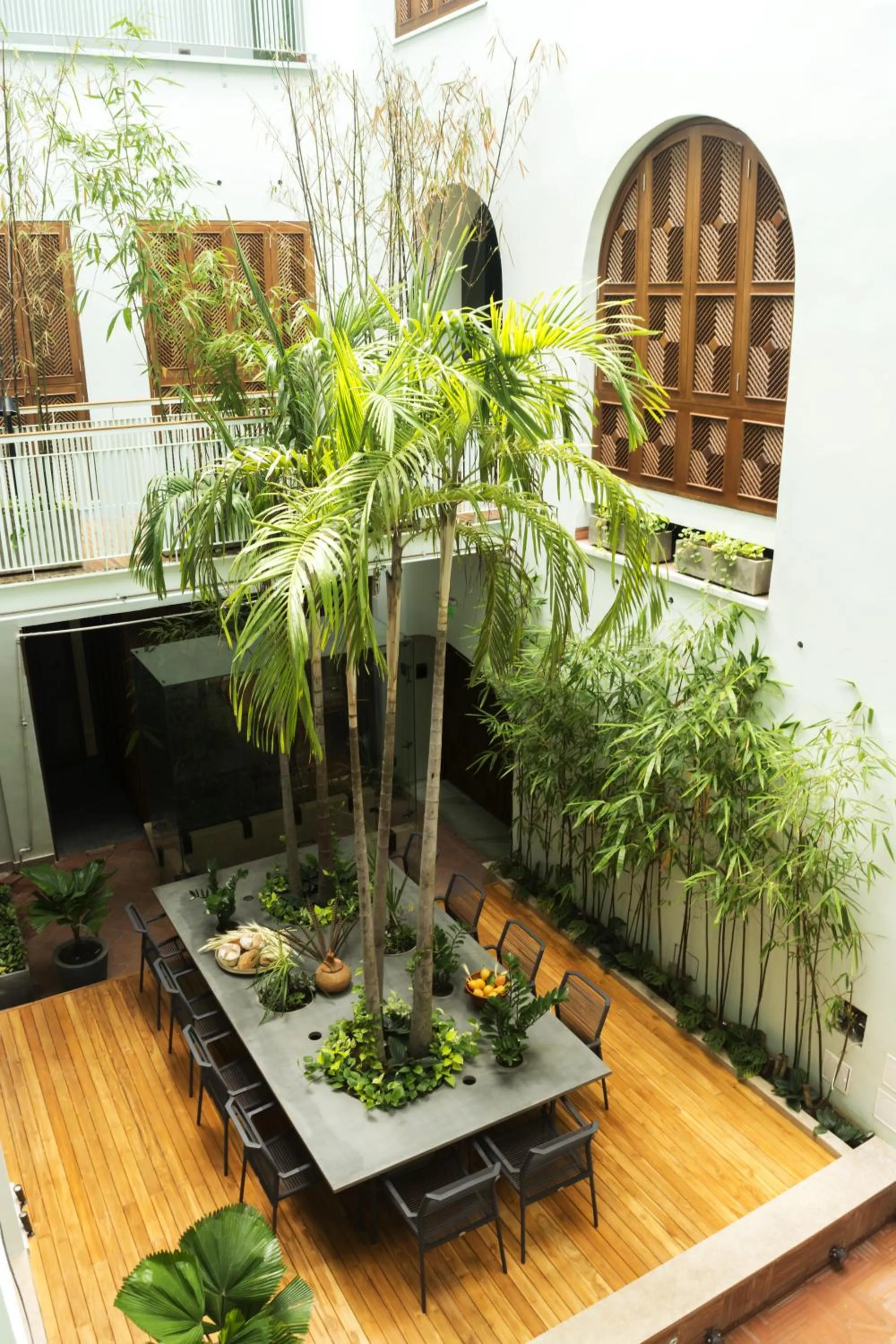 Patio in Hotel Boutique Casona del Colegio