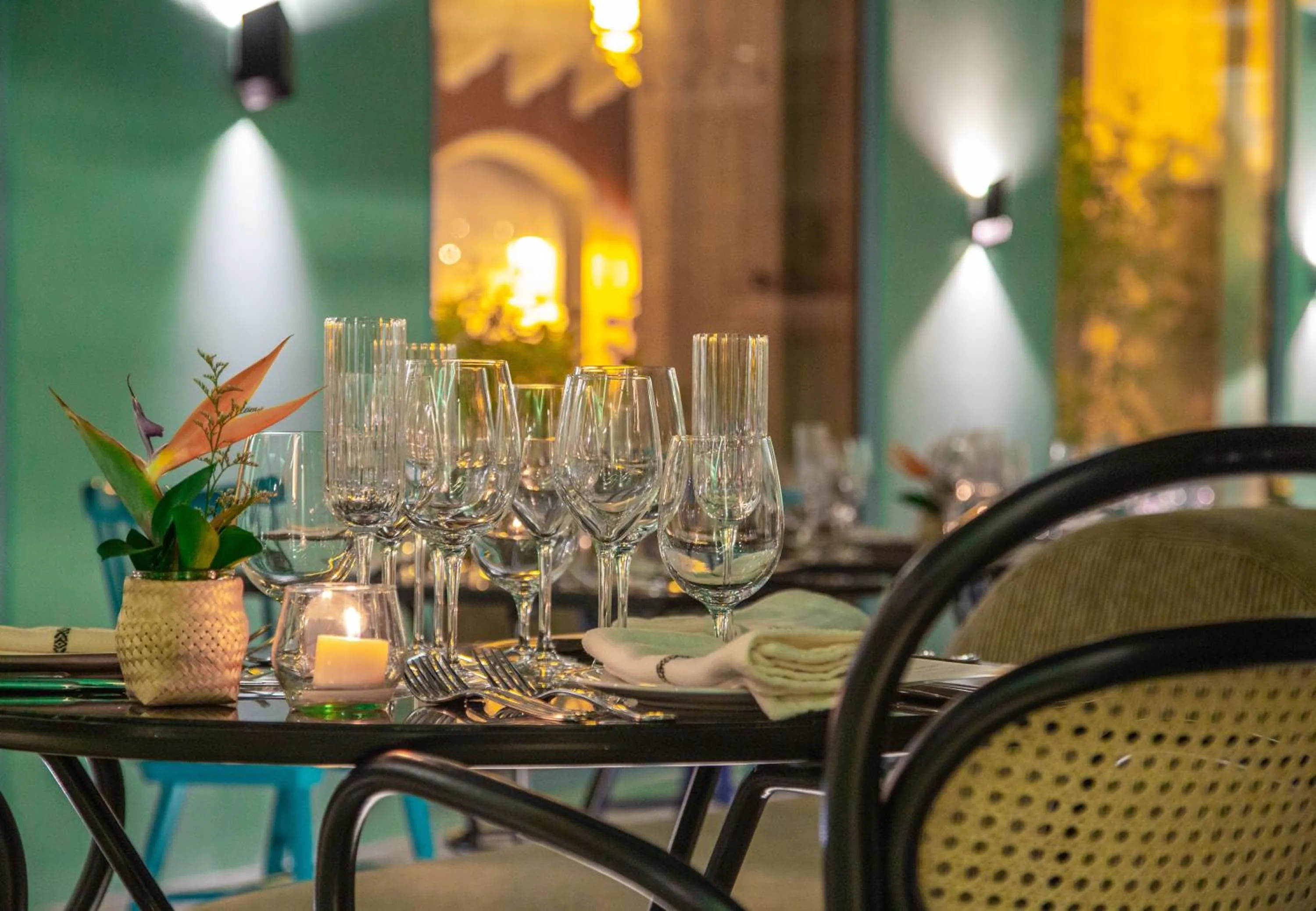 Restaurant/places to eat in Hotel Boutique Casona del Colegio