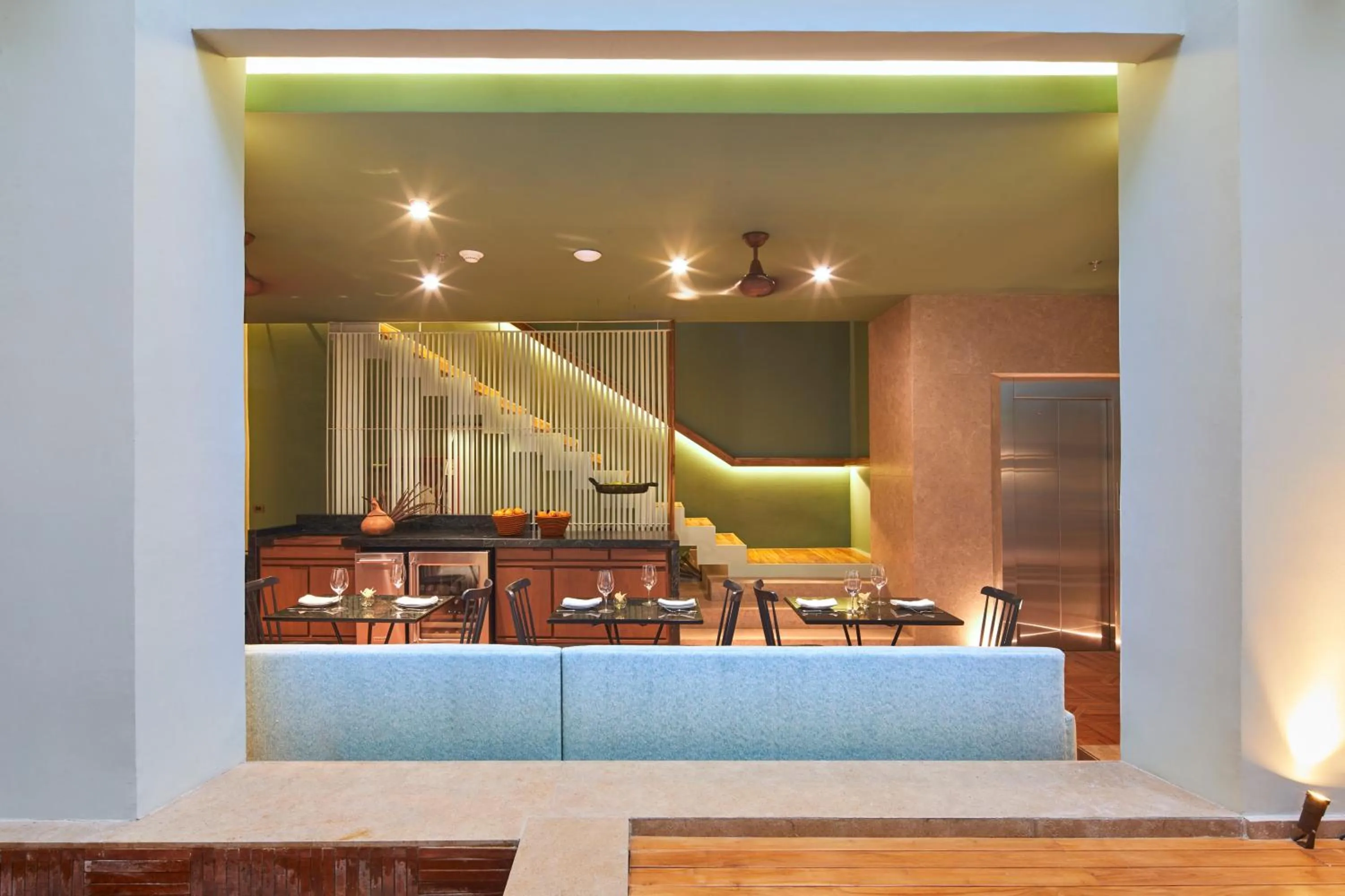 Inner courtyard view in Hotel Boutique Casona del Colegio