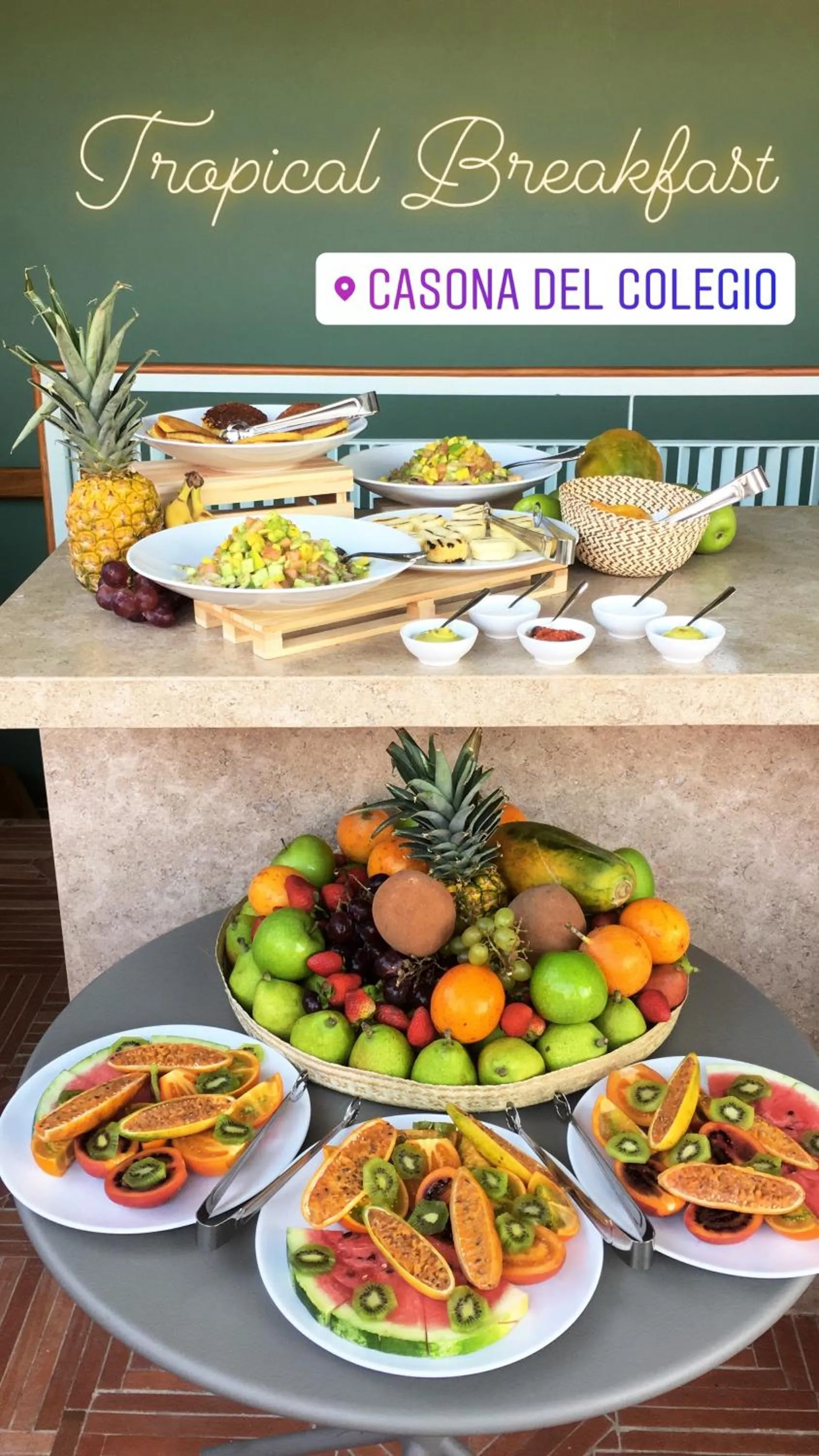 Breakfast in Hotel Boutique Casona del Colegio