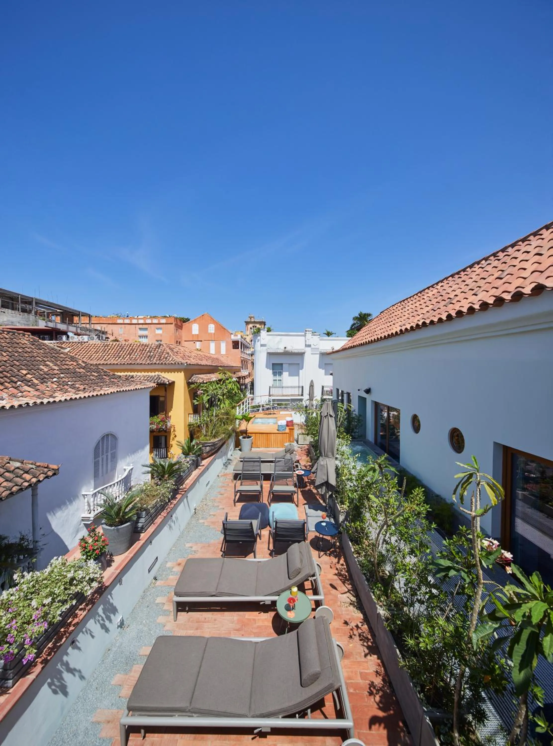 Solarium in Hotel Boutique Casona del Colegio