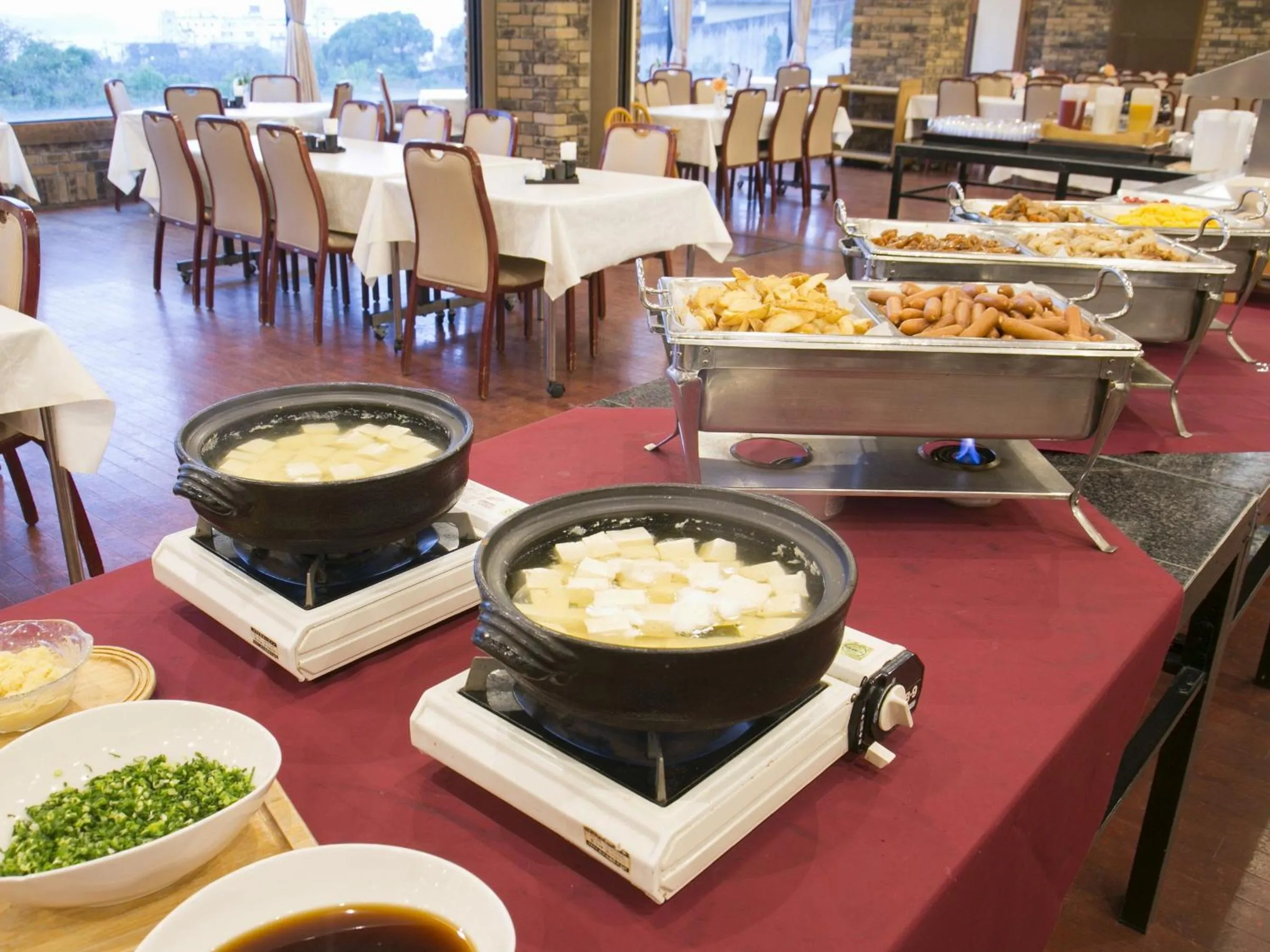 Buffet breakfast in Hiranoya