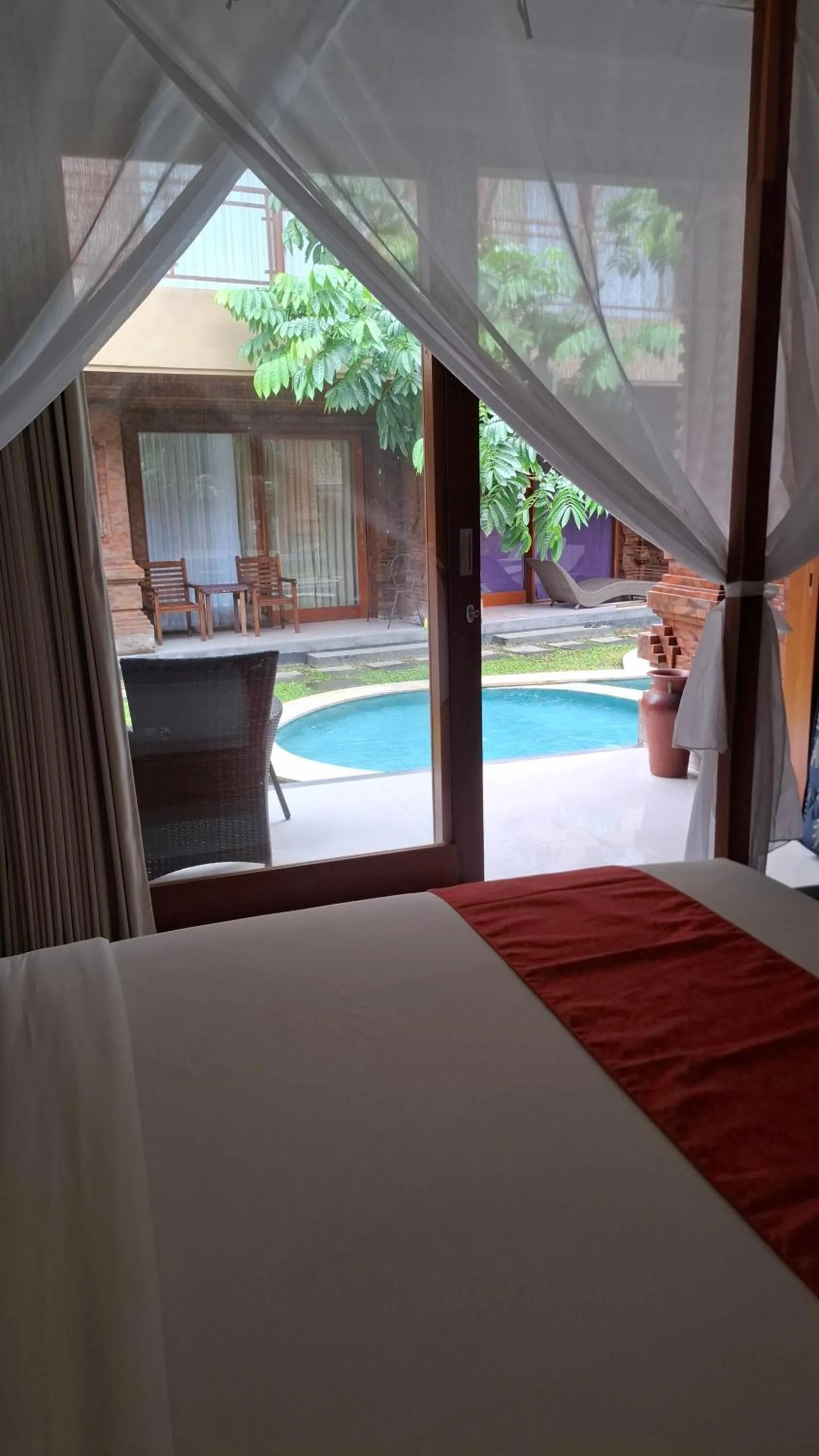 View (from property/room), Bed in Villa D'Carik Bali
