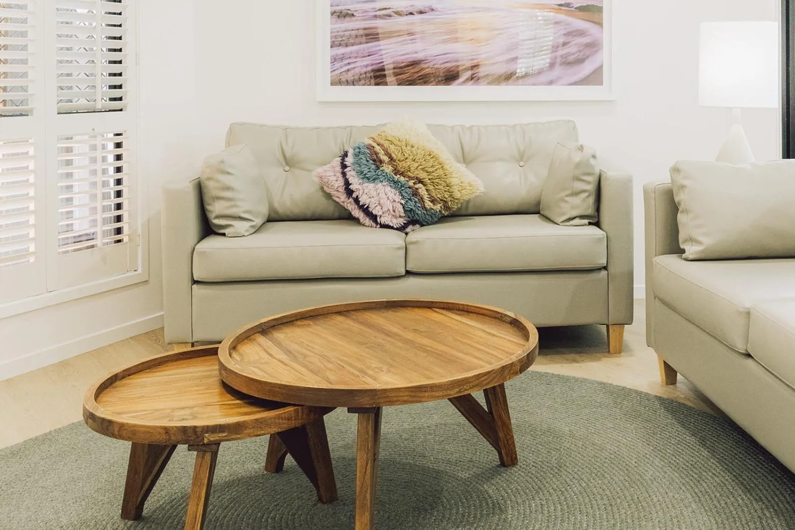 Living room in 1770 Getaway Villas