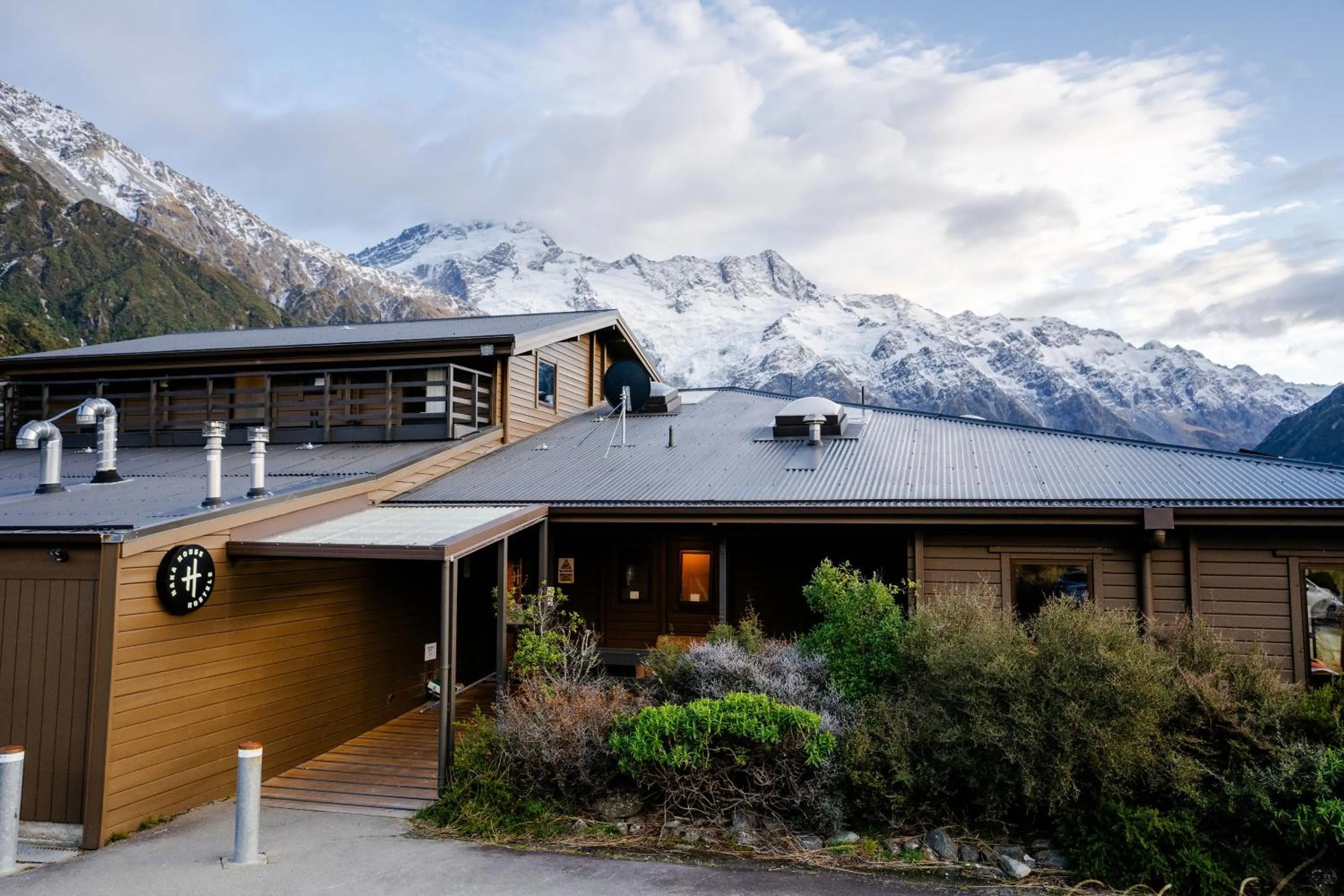 Property building in Haka House Hostel Aoraki Mt Cook