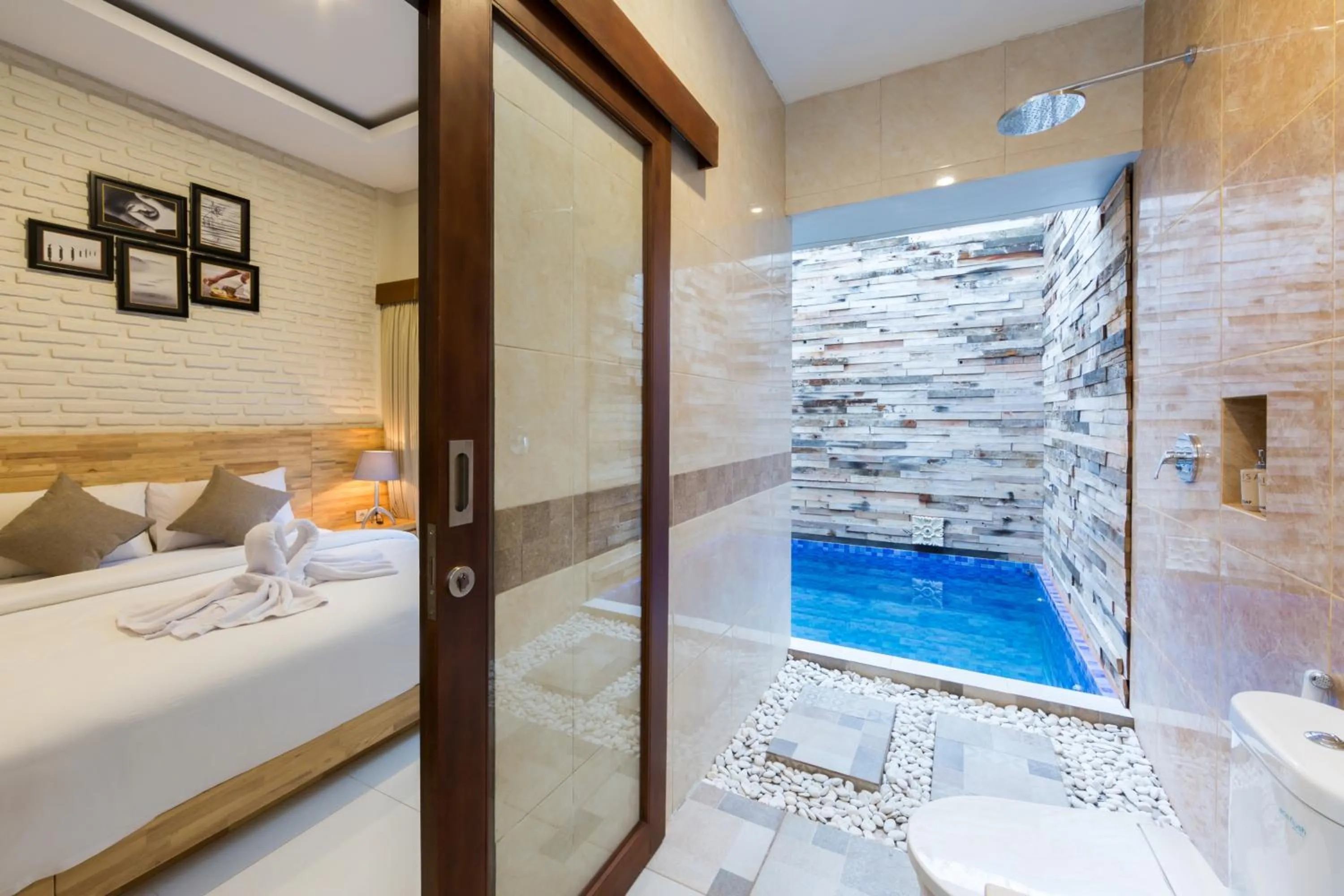 Natural landscape, Bed in Paisa Seminyak Living