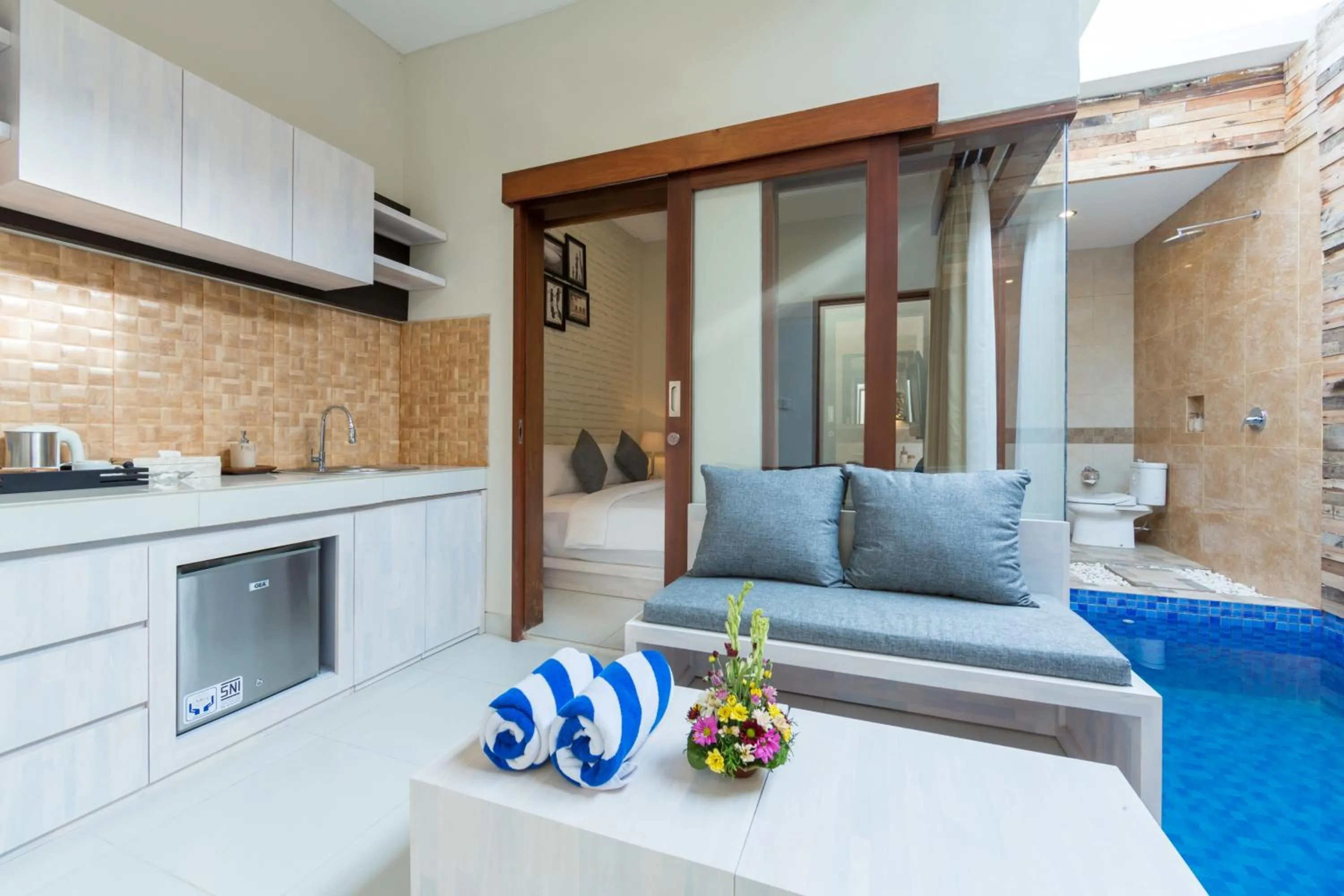 Dining area in Paisa Seminyak Living