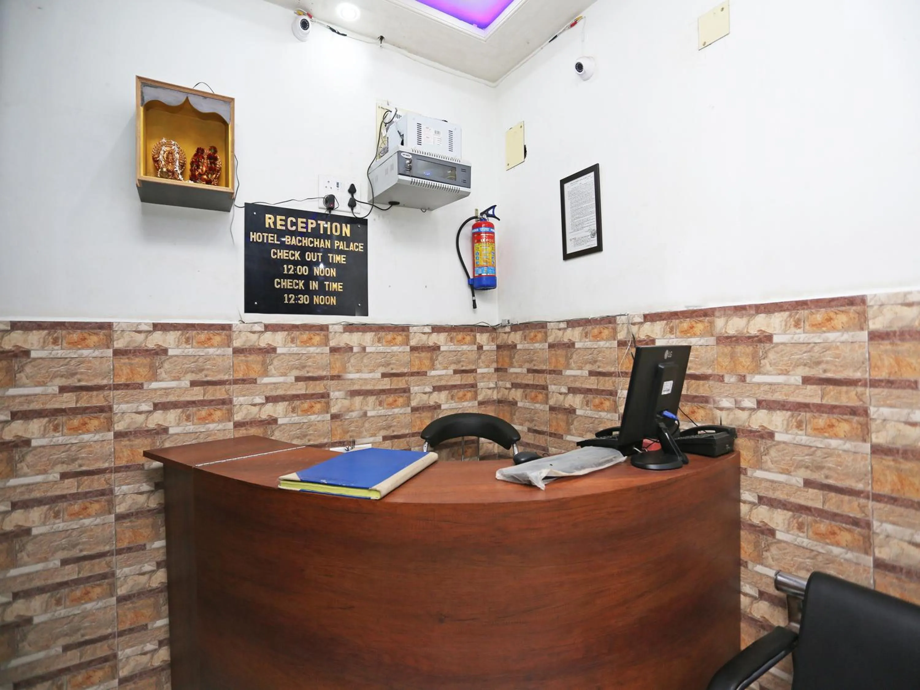 Lobby or reception in Hotel Bachchan Palace