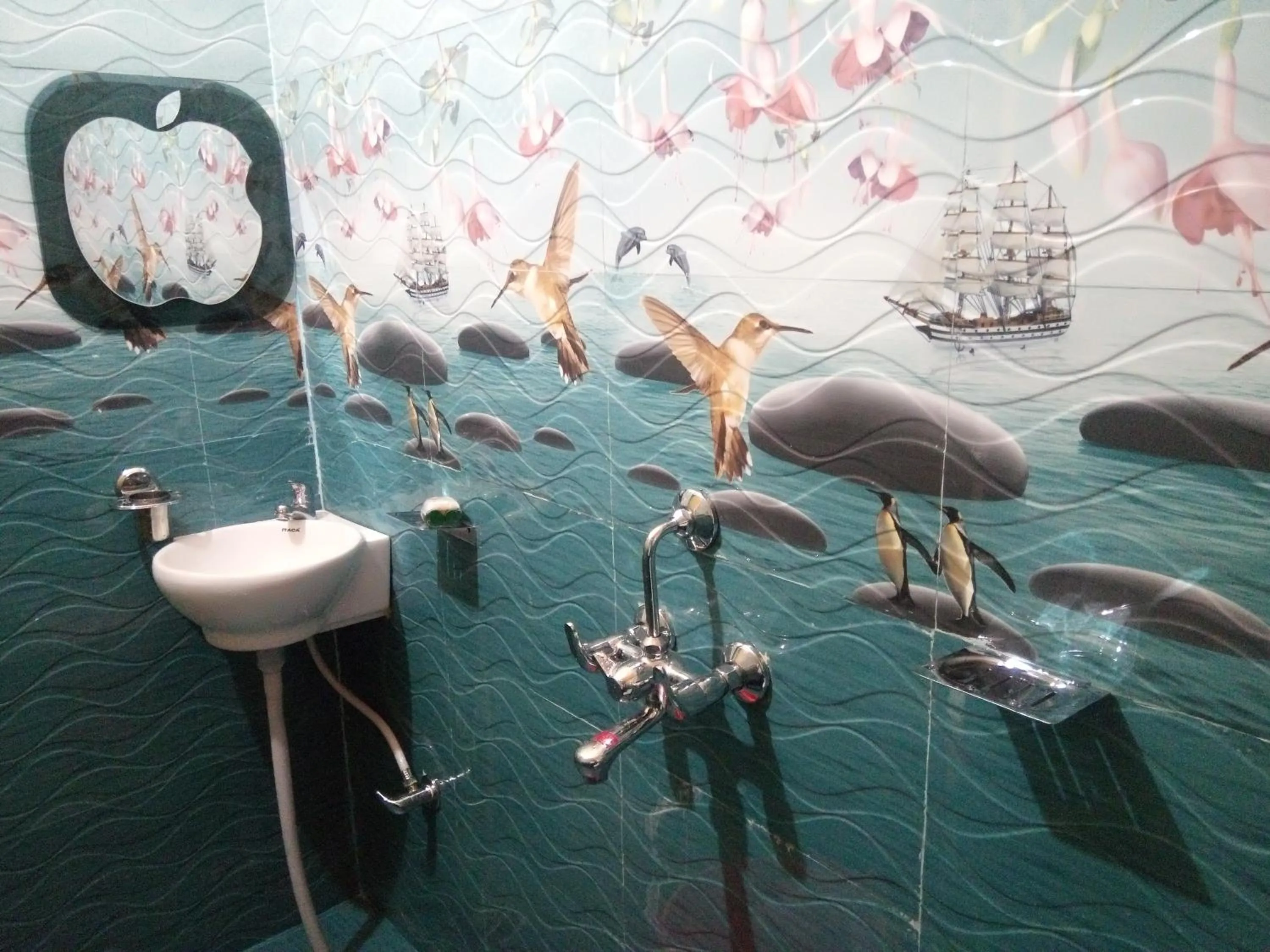 Bathroom in Hotel Bachchan Palace