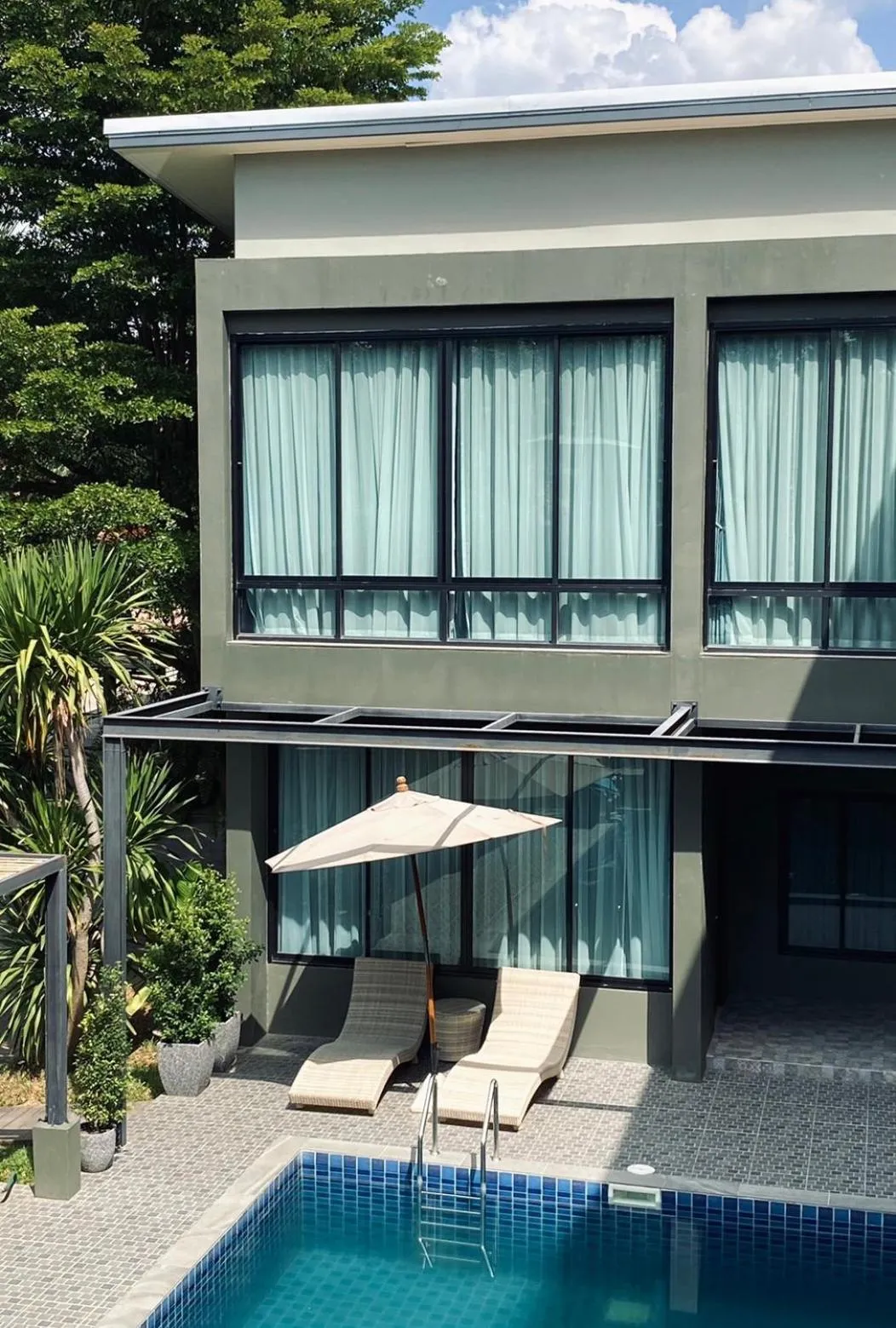 Swimming pool in Look at Home Lamphun