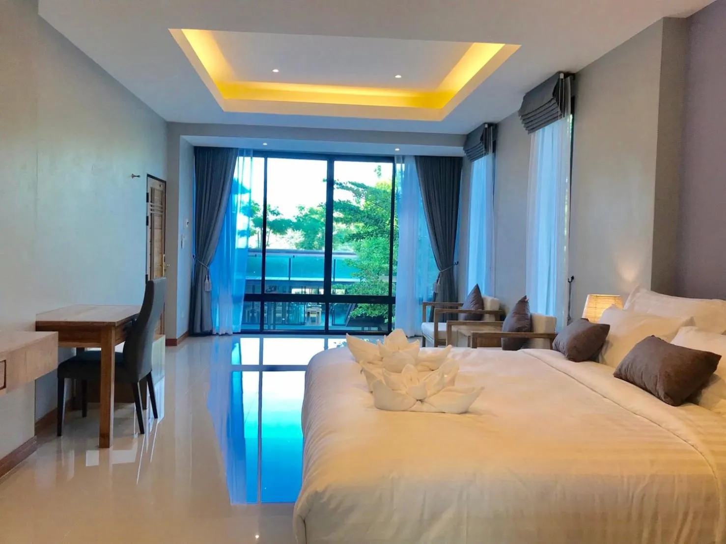 Bed in Look at Home Lamphun