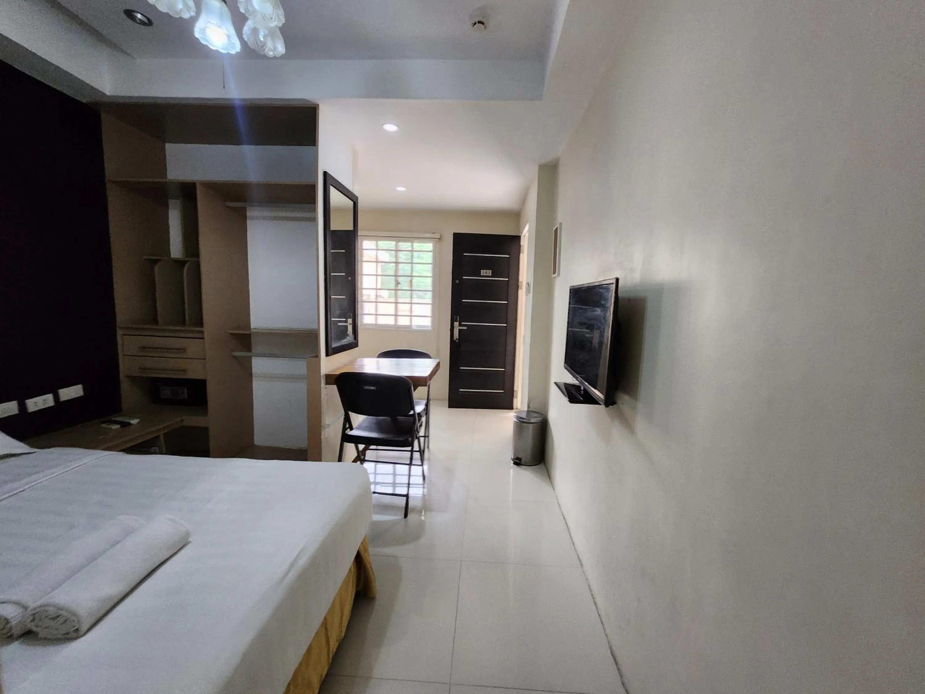 Bed in Grand Apartelle Mandaue Cebu