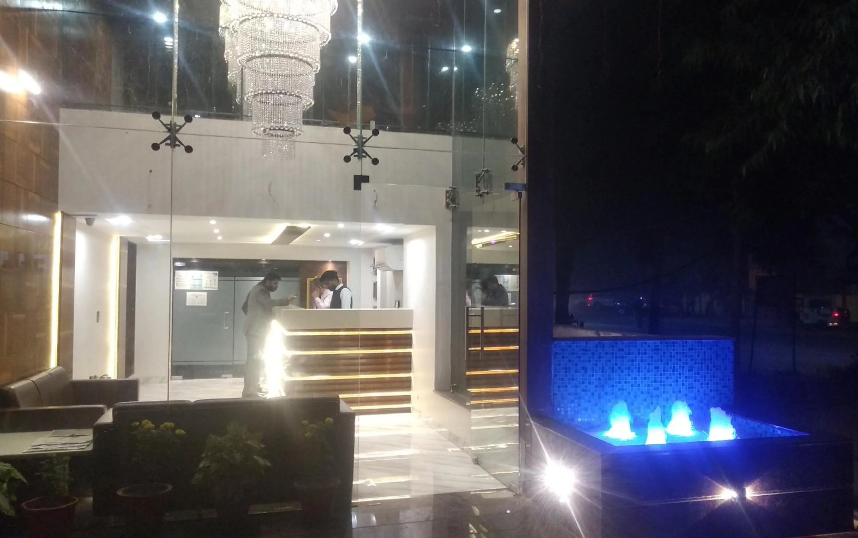 Property building in Hotel Grace