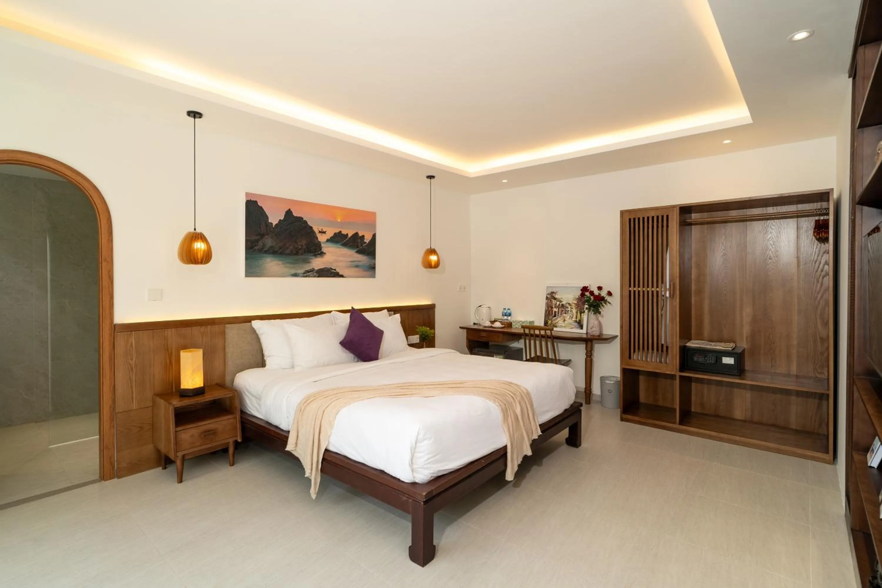 Bed in Shoreline Stay