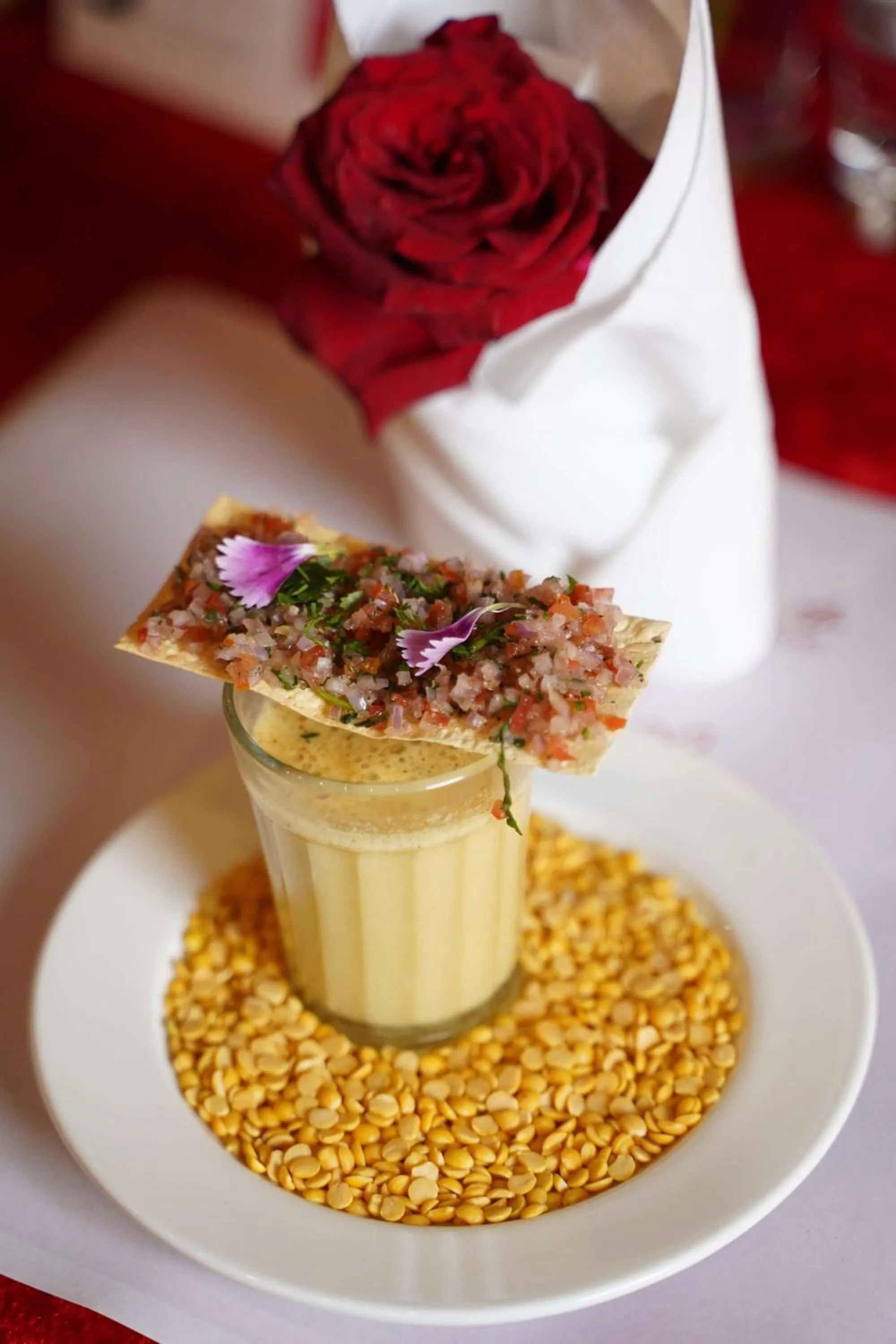 Food close-up in Radisson Blu Hotel, Greater Noida