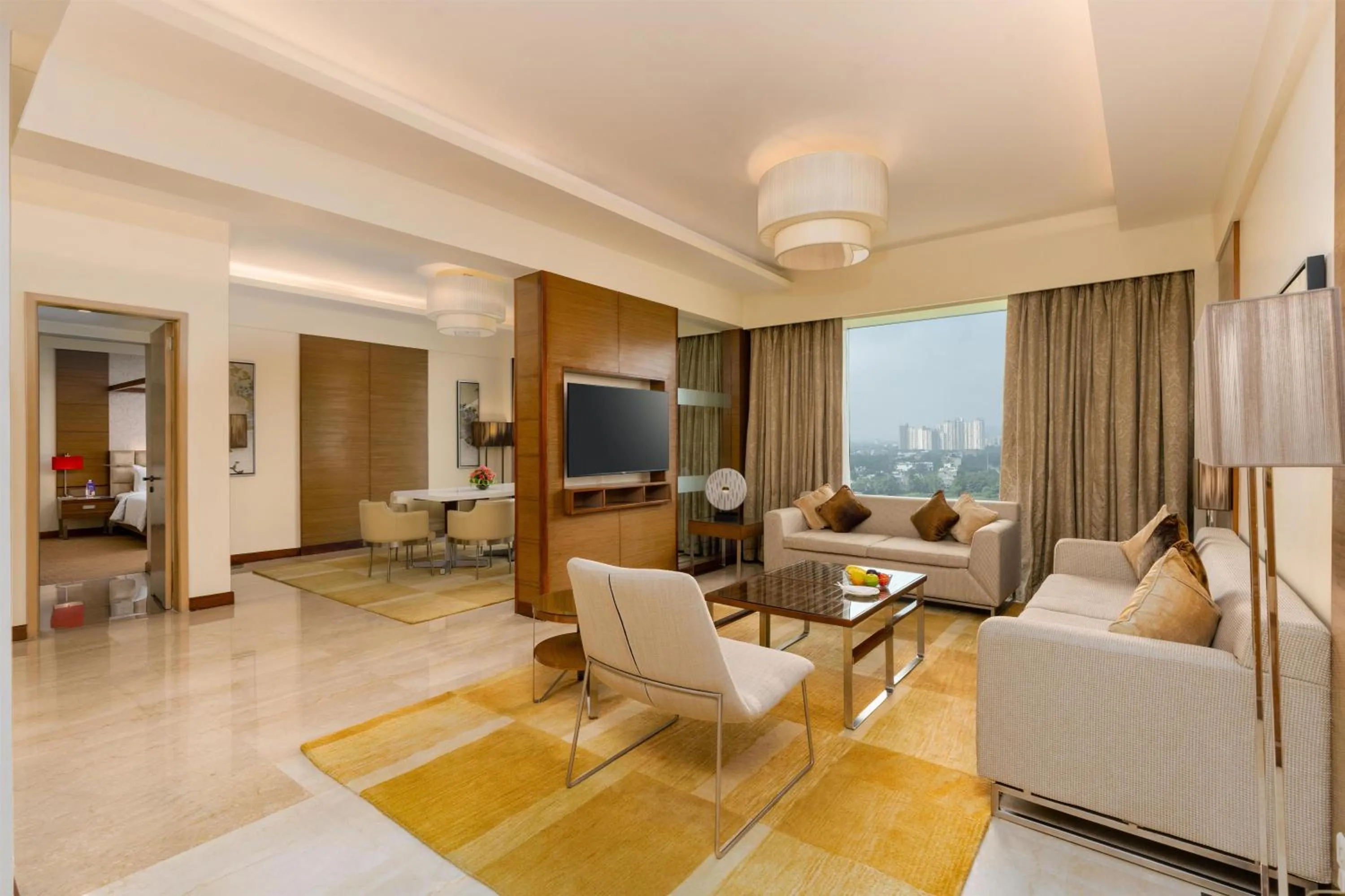 Photo of the whole room in Radisson Blu Hotel, Greater Noida