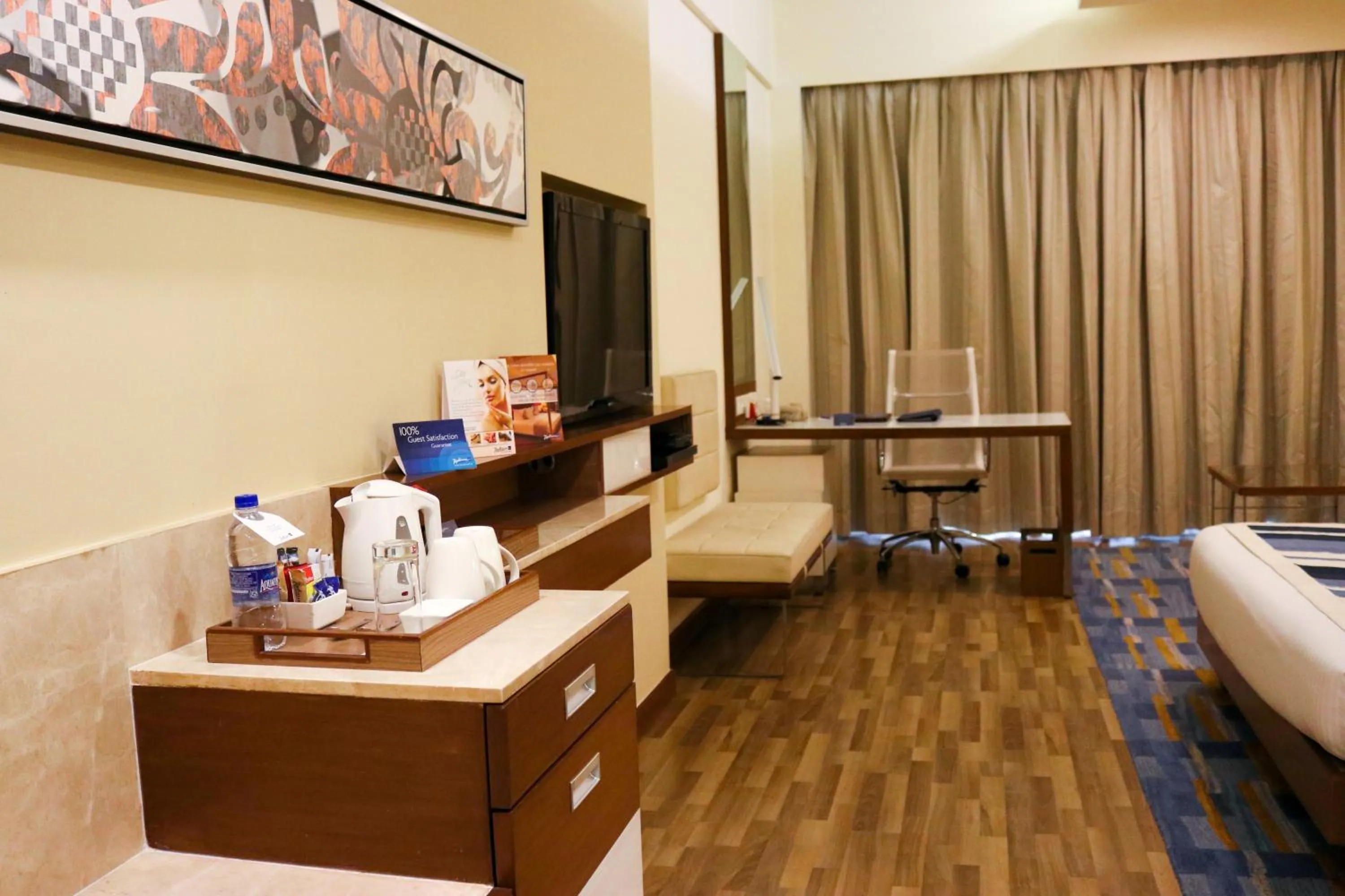 Photo of the whole room, Bed in Radisson Blu Hotel, Greater Noida