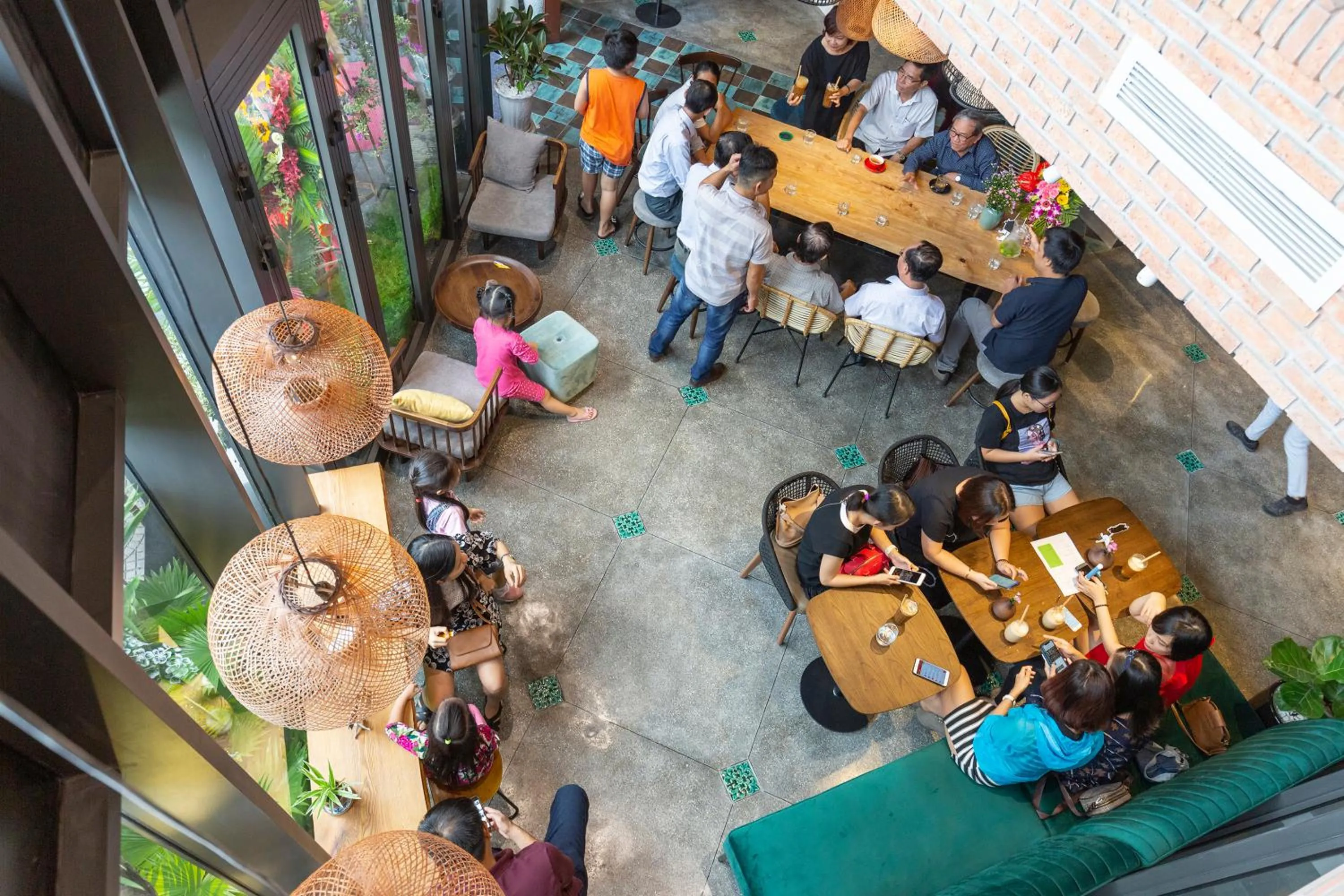 People in Seahorse Han Market Da Nang Apartment by Haviland