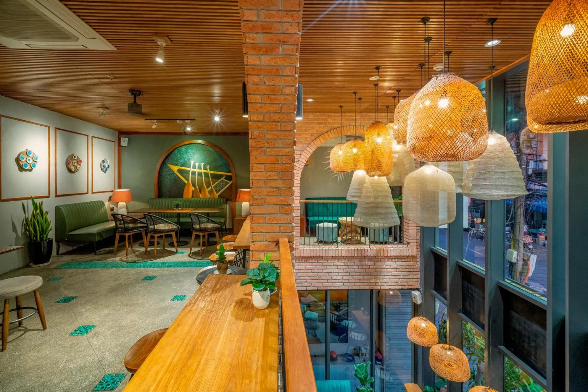 Decorative detail in Seahorse Han Market Da Nang Apartment by Haviland