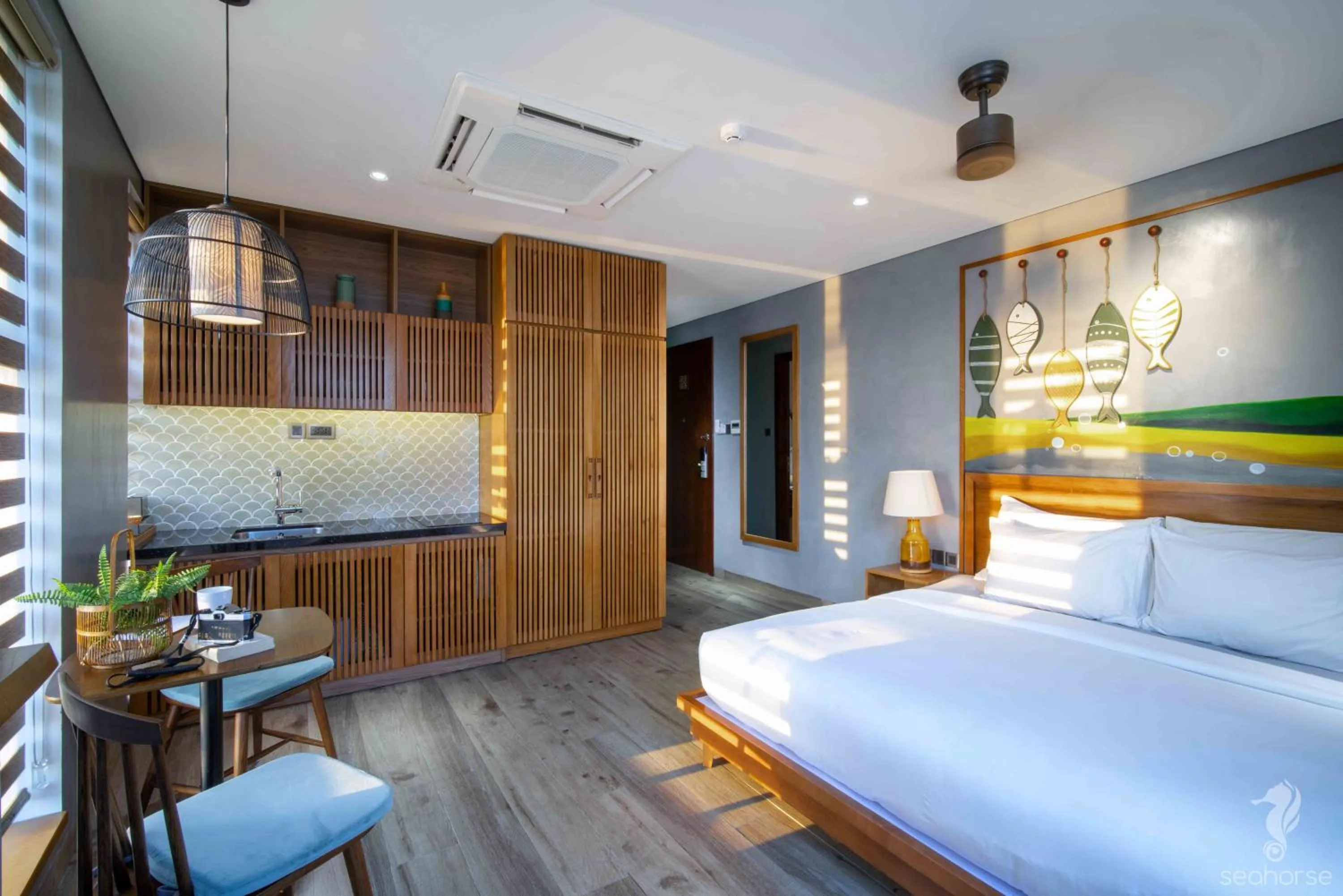 Photo of the whole room, Bed in Seahorse Han Market Da Nang Apartment by Haviland