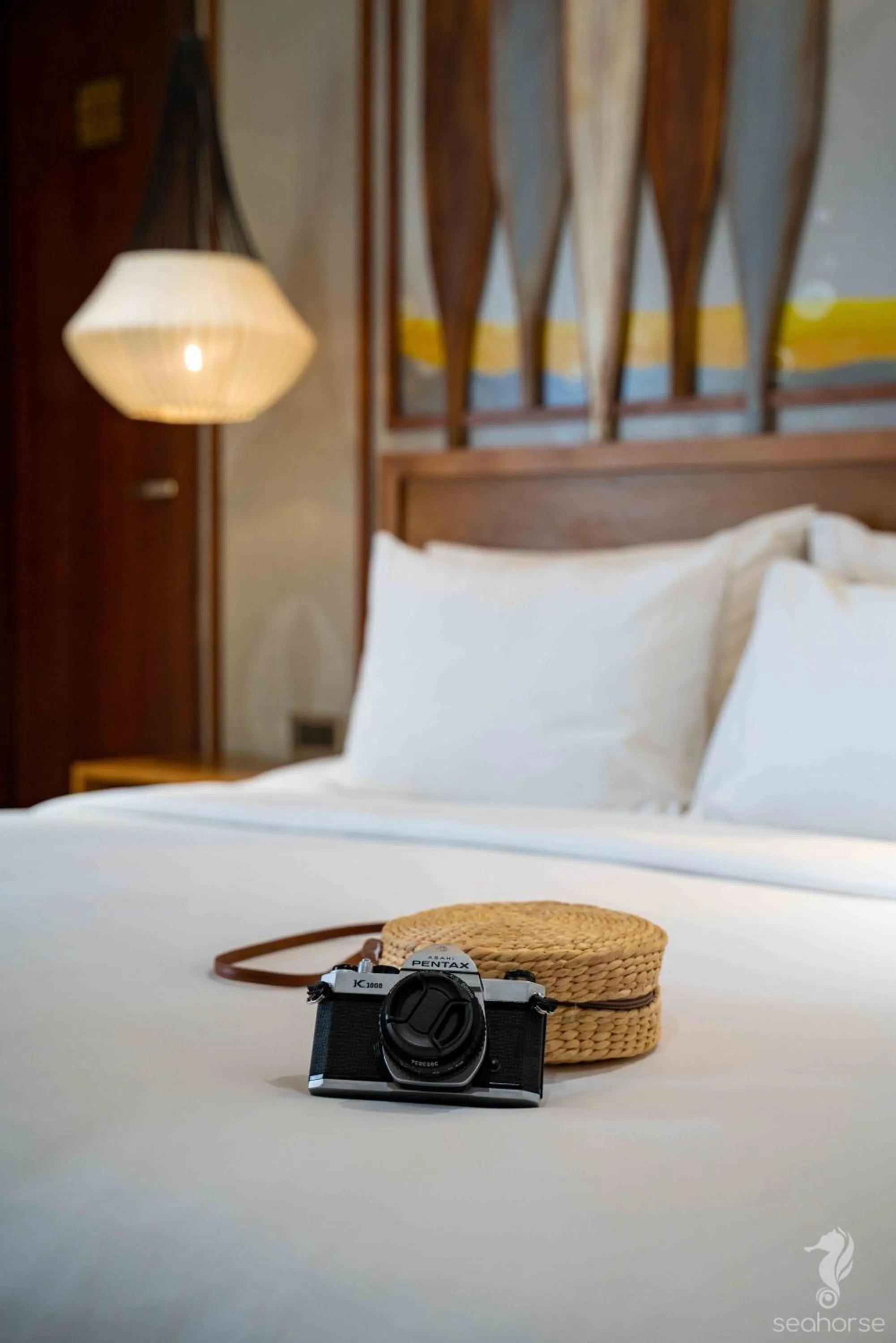 Bed in Seahorse Han Market Da Nang Apartment by Haviland