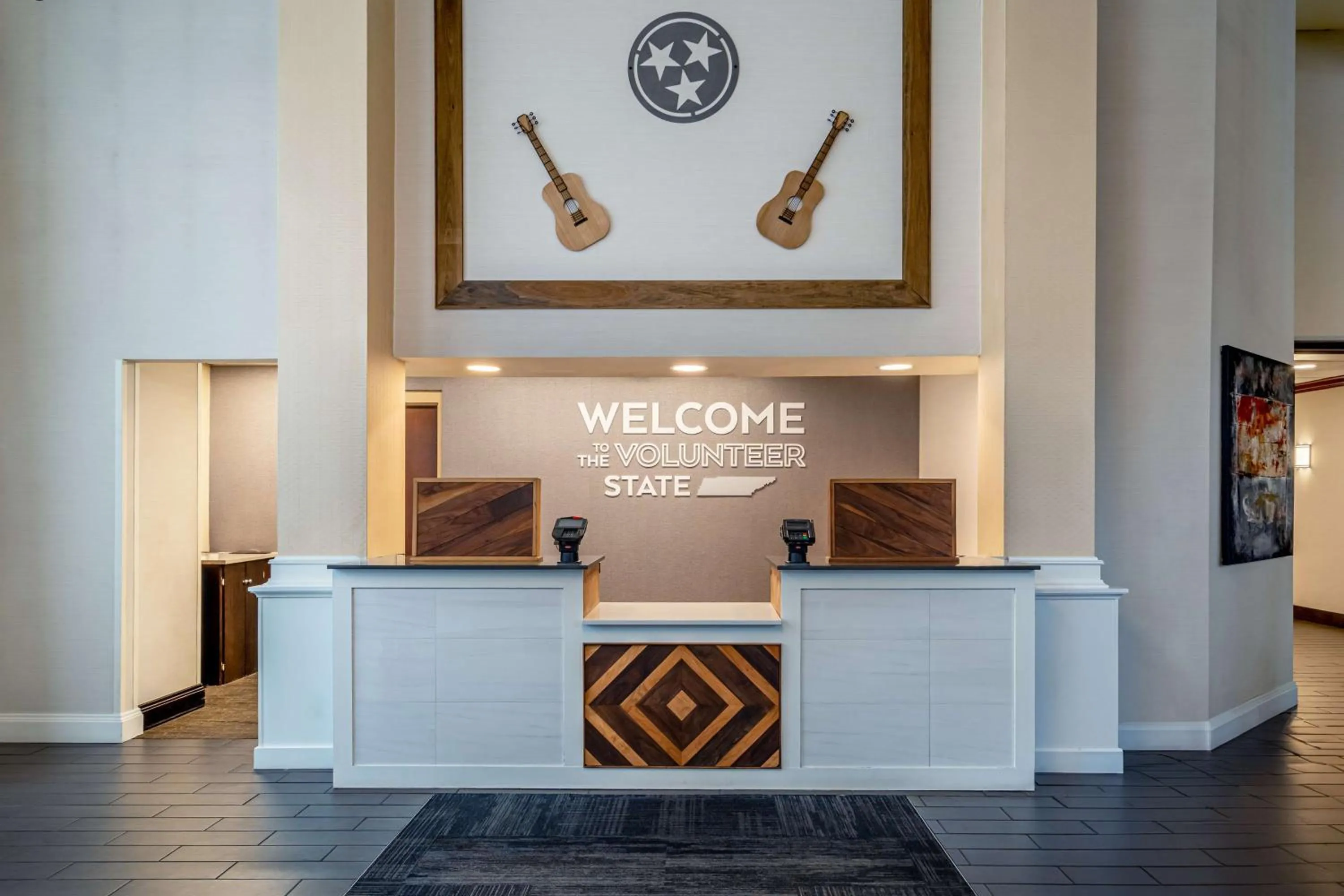 Lobby or reception in Hampton Inn & Suites Nashville-Vanderbilt-Elliston Place