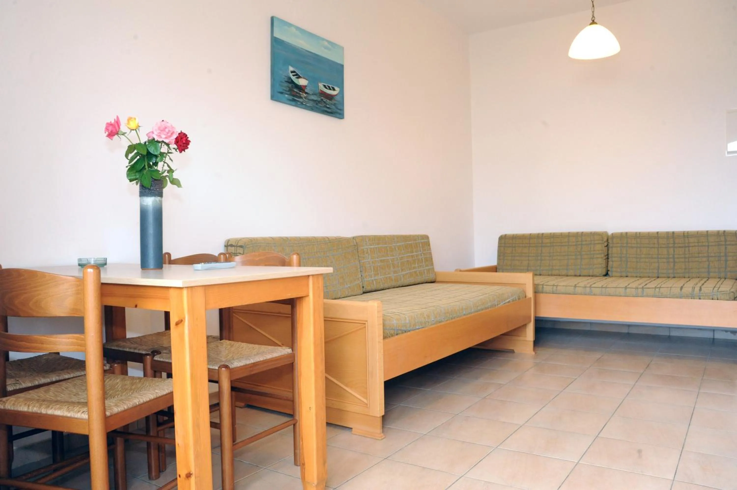 Living room in Evilion hotel