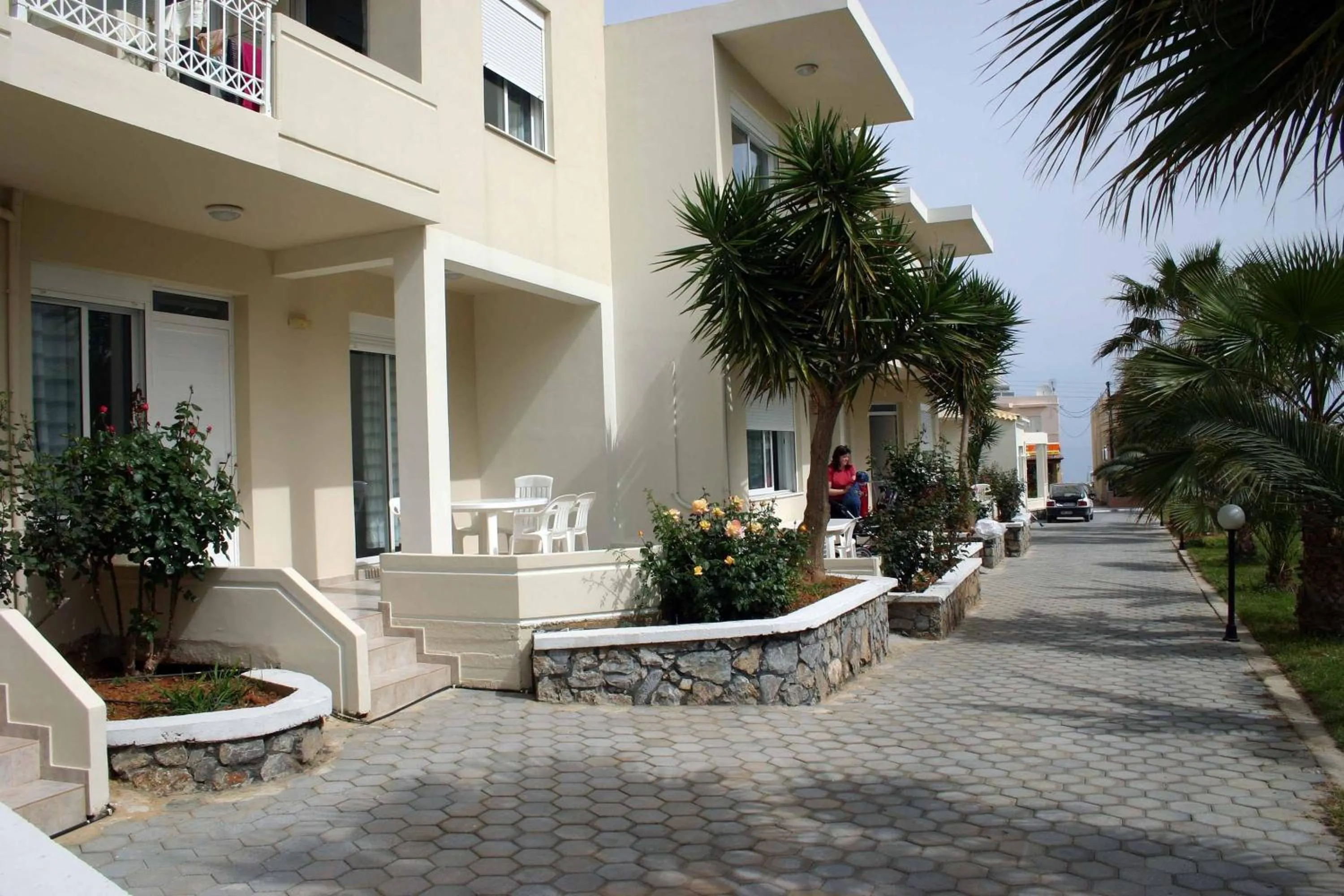 Facade/entrance in Evilion hotel