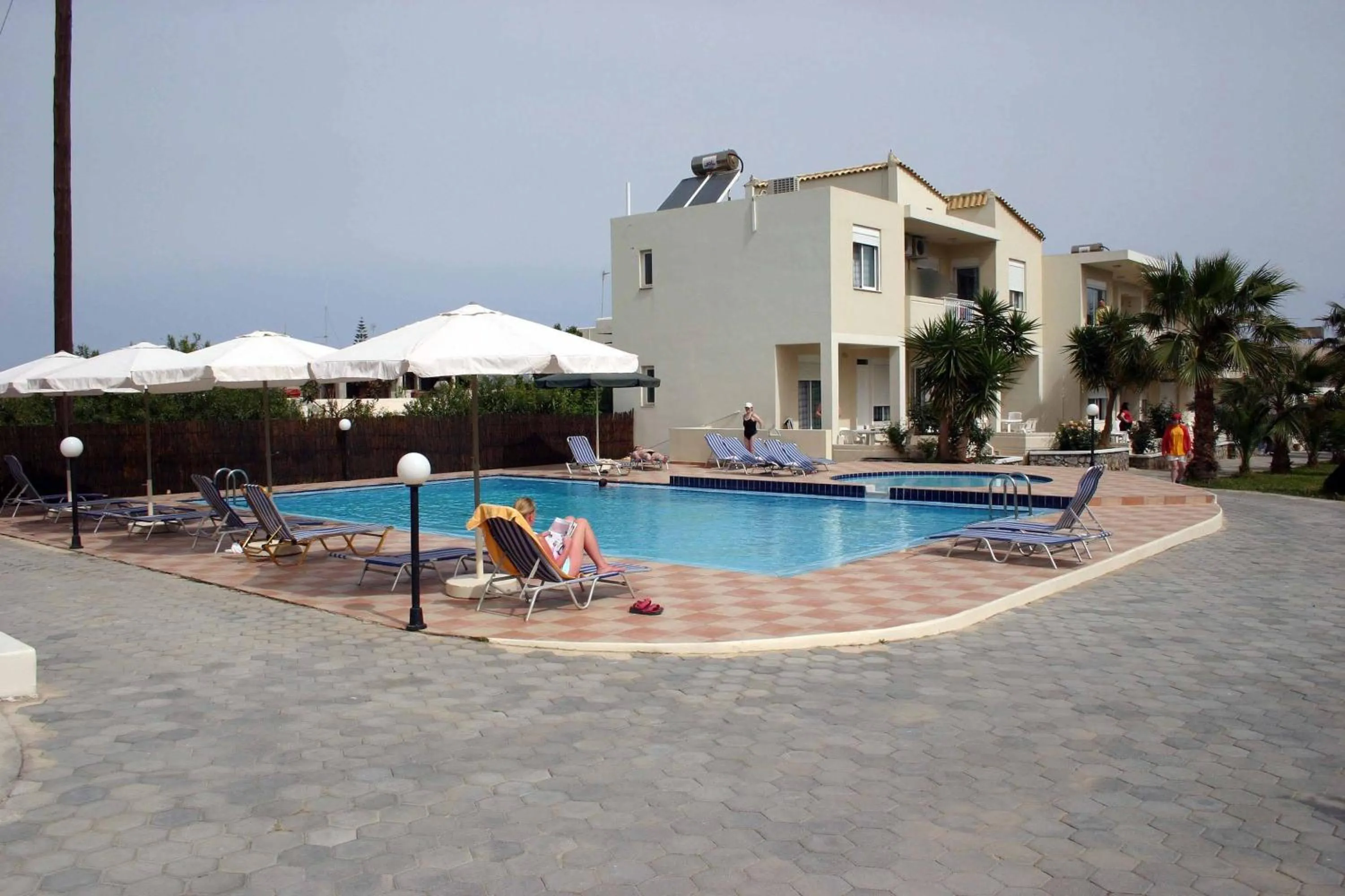 Swimming pool in Evilion hotel