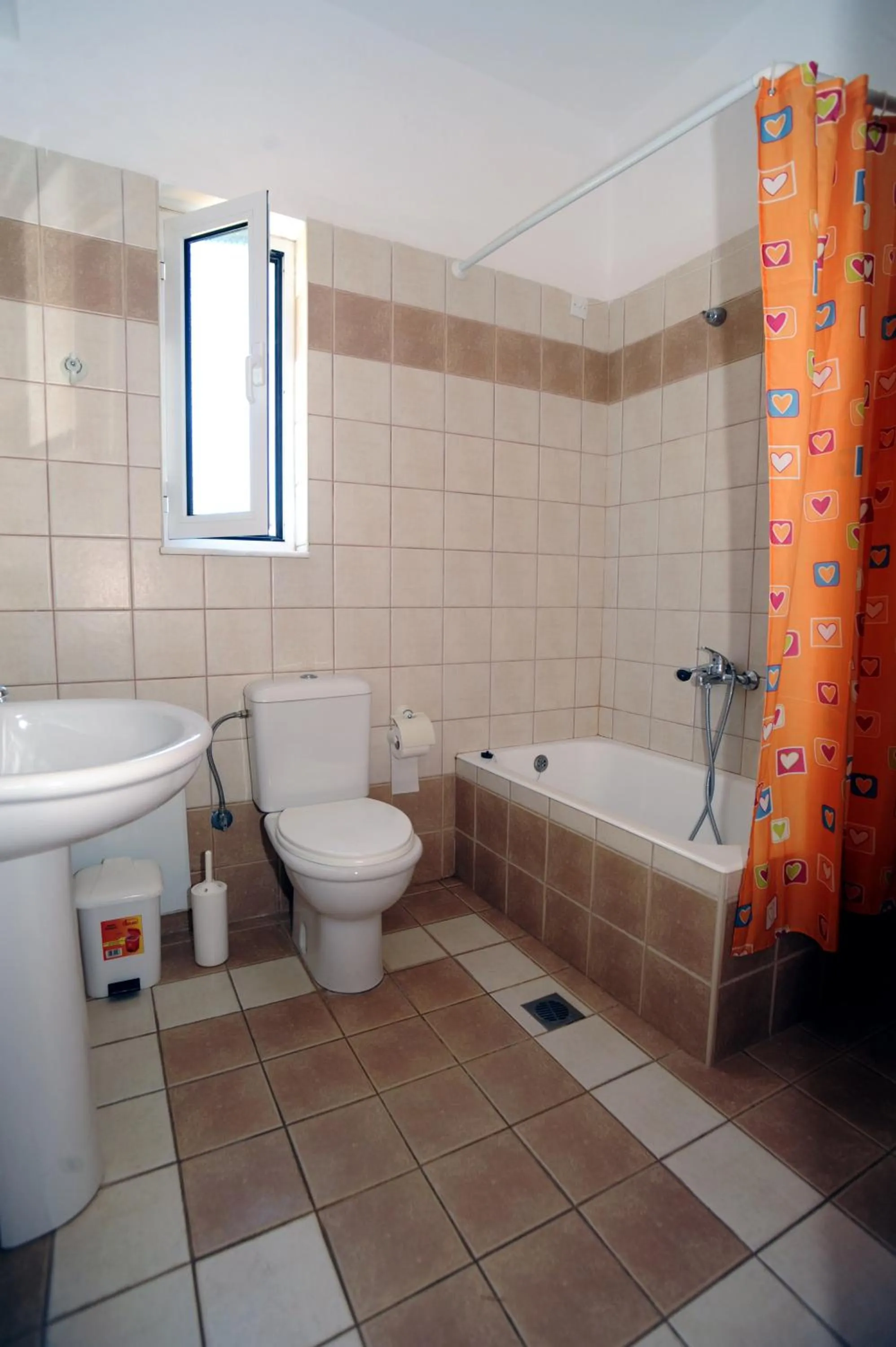 Bathroom in Evilion hotel