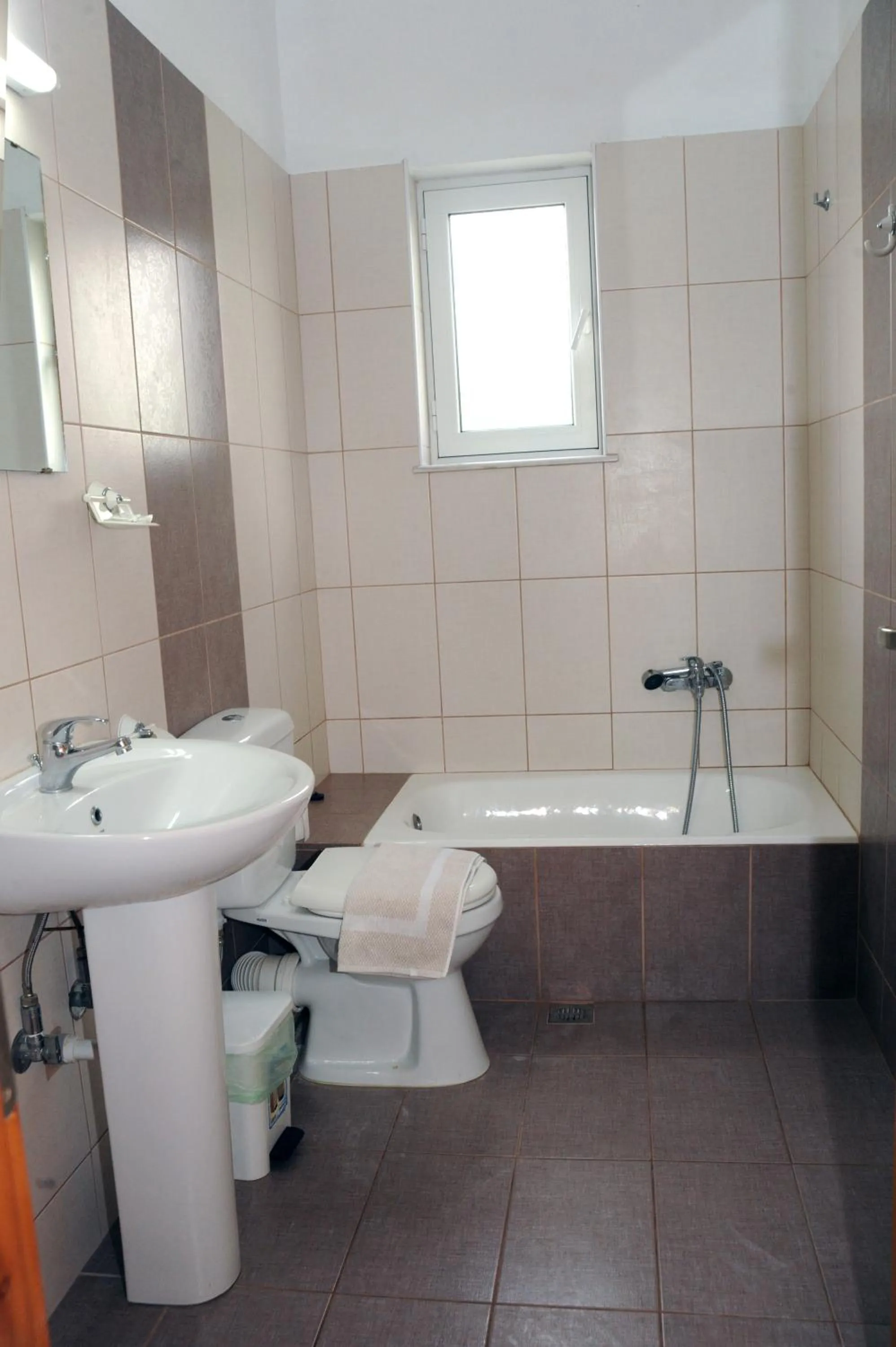 Bathroom in Evilion hotel