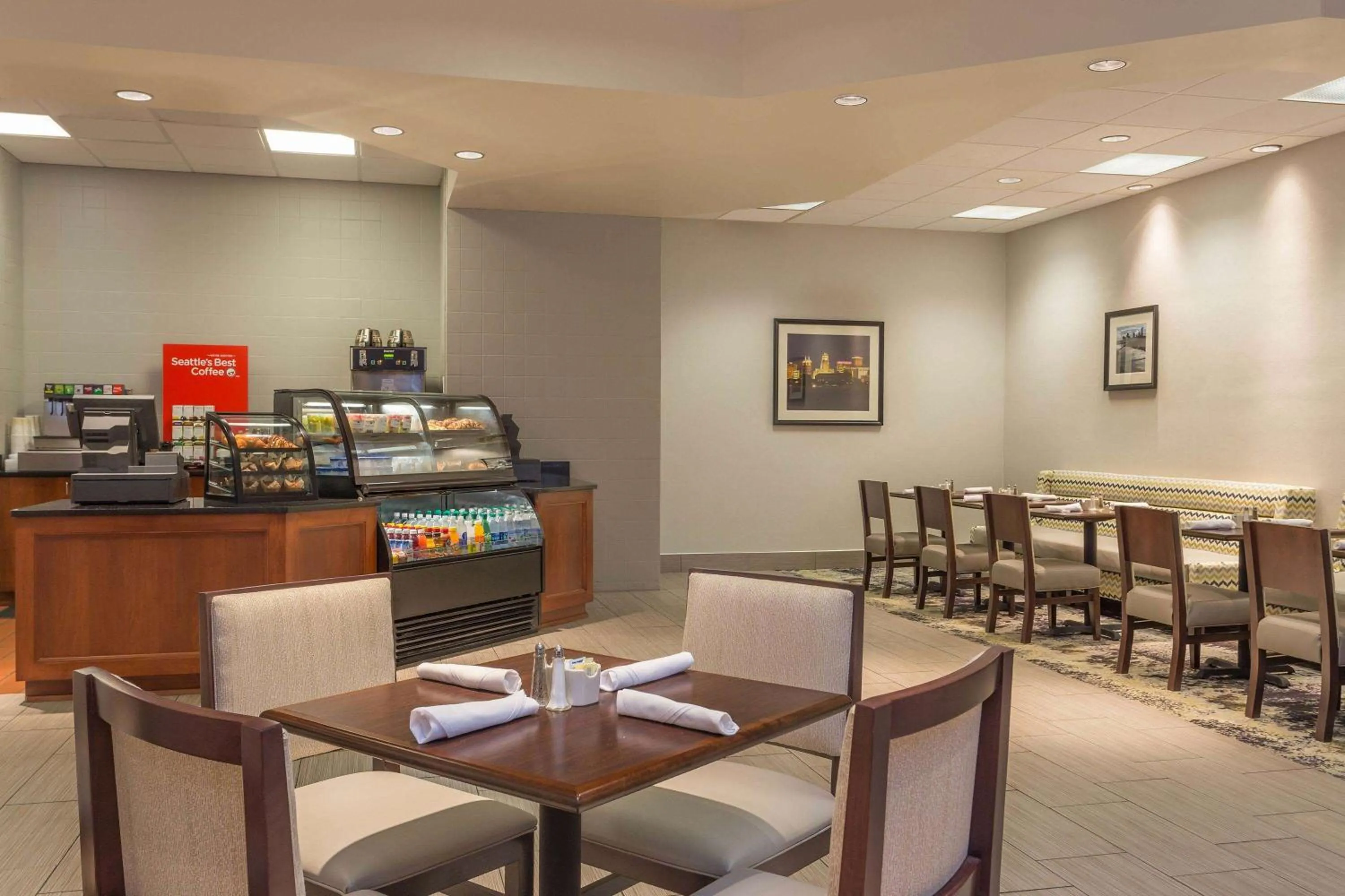 Breakfast in Wyndham Garden Buffalo Downtown