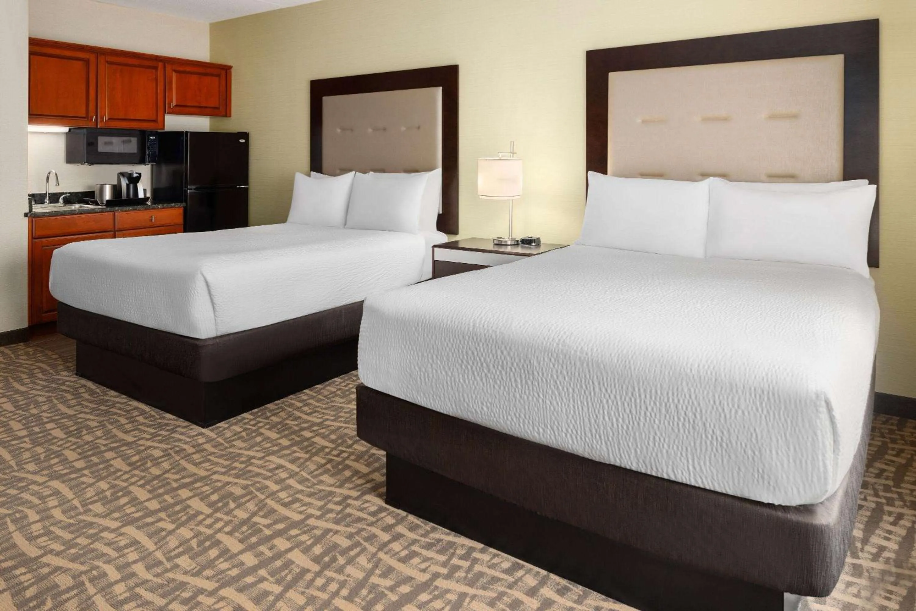 Photo of the whole room, Bed in Wyndham Garden Buffalo Downtown