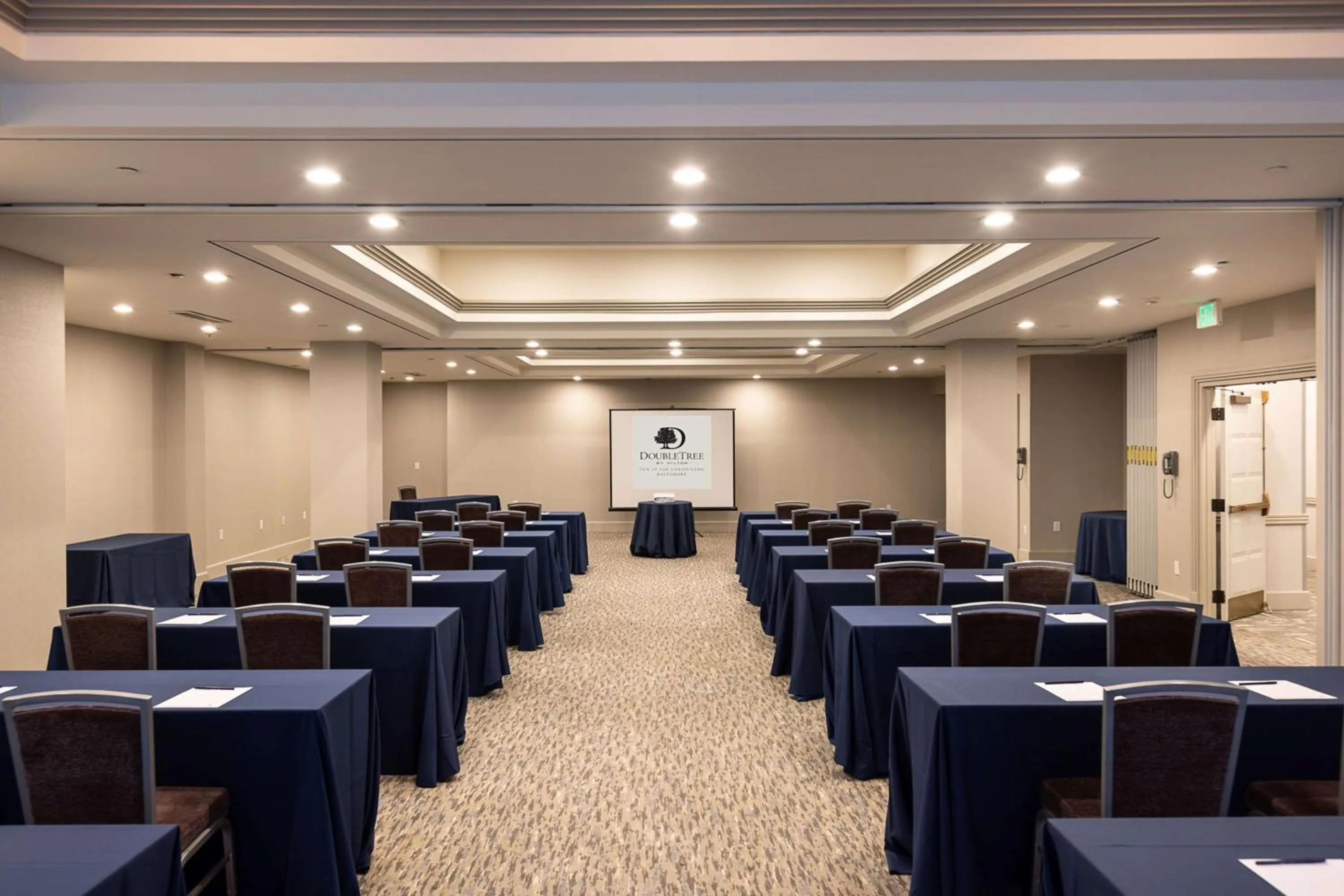 Meeting/conference room in Inn at the Colonnade Baltimore - A DoubleTree by Hilton Hotel