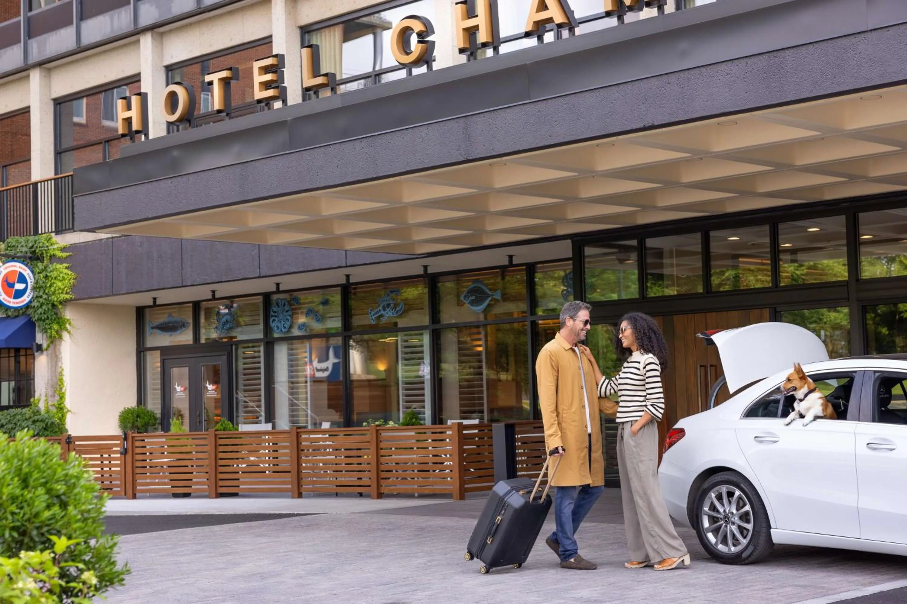 Property building in Hotel Champlain Burlington, Curio Collection by Hilton