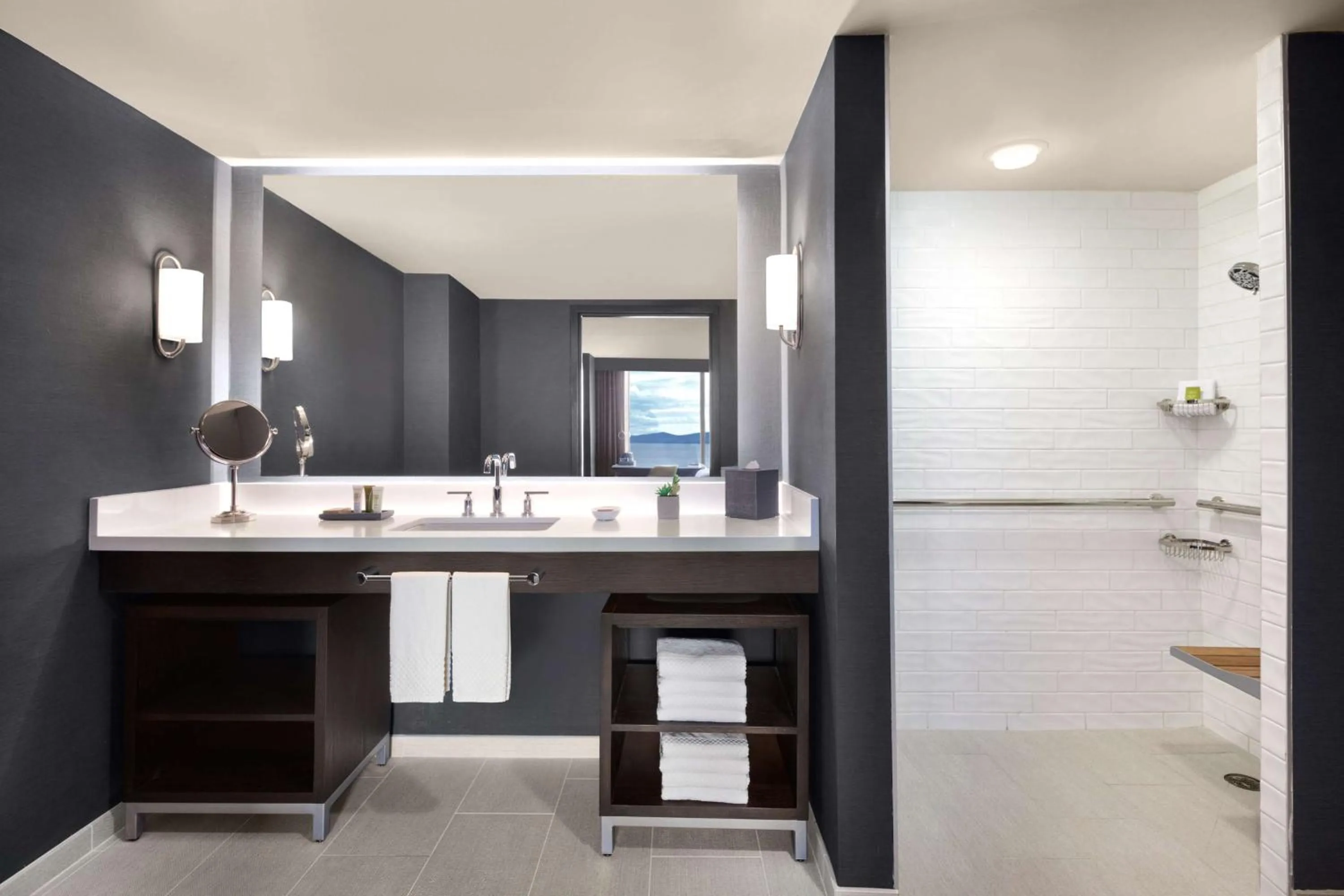 Bathroom in Hotel Champlain Burlington, Curio Collection by Hilton