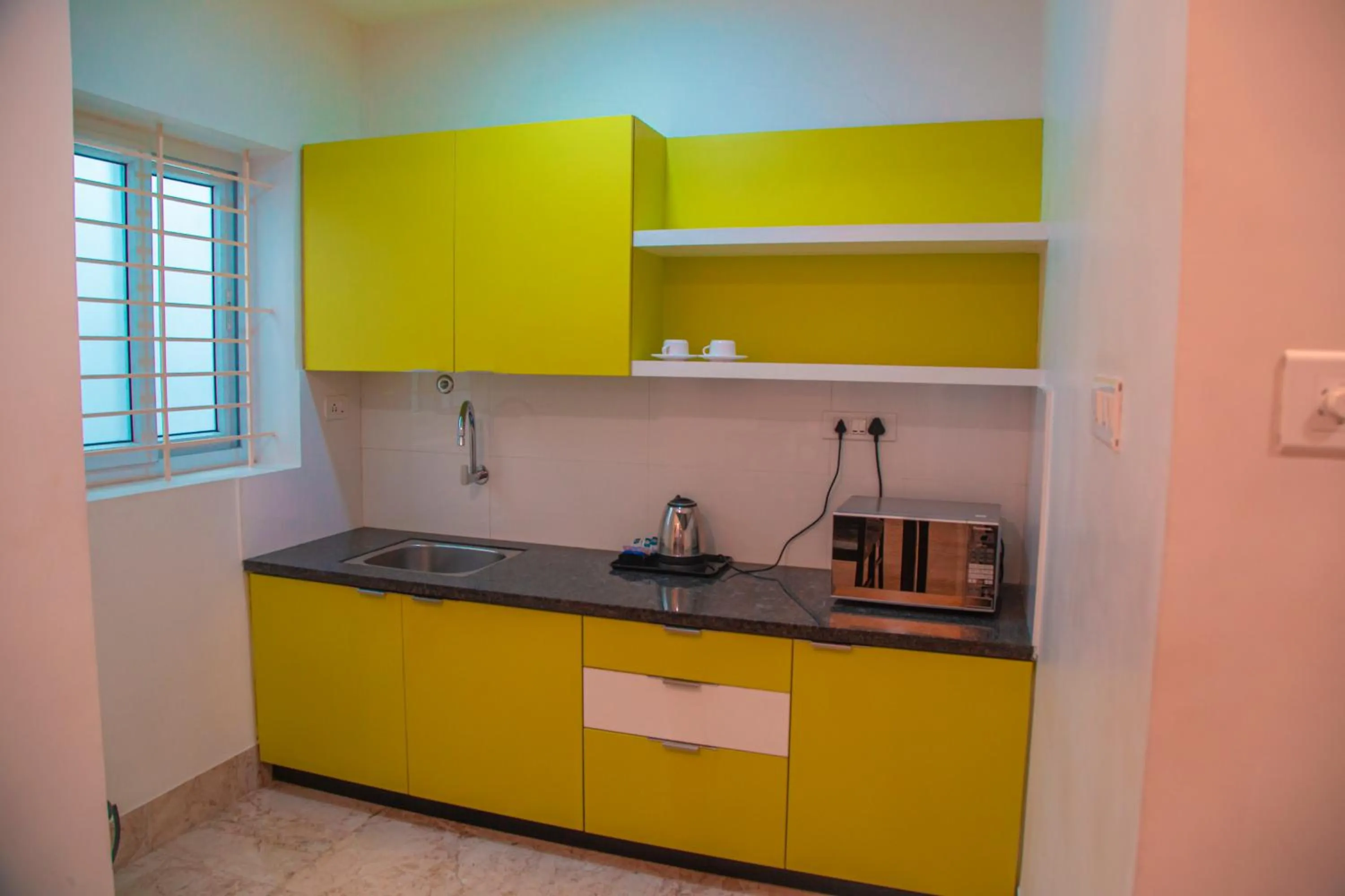 Kitchen or kitchenette in Park Avenue Suites