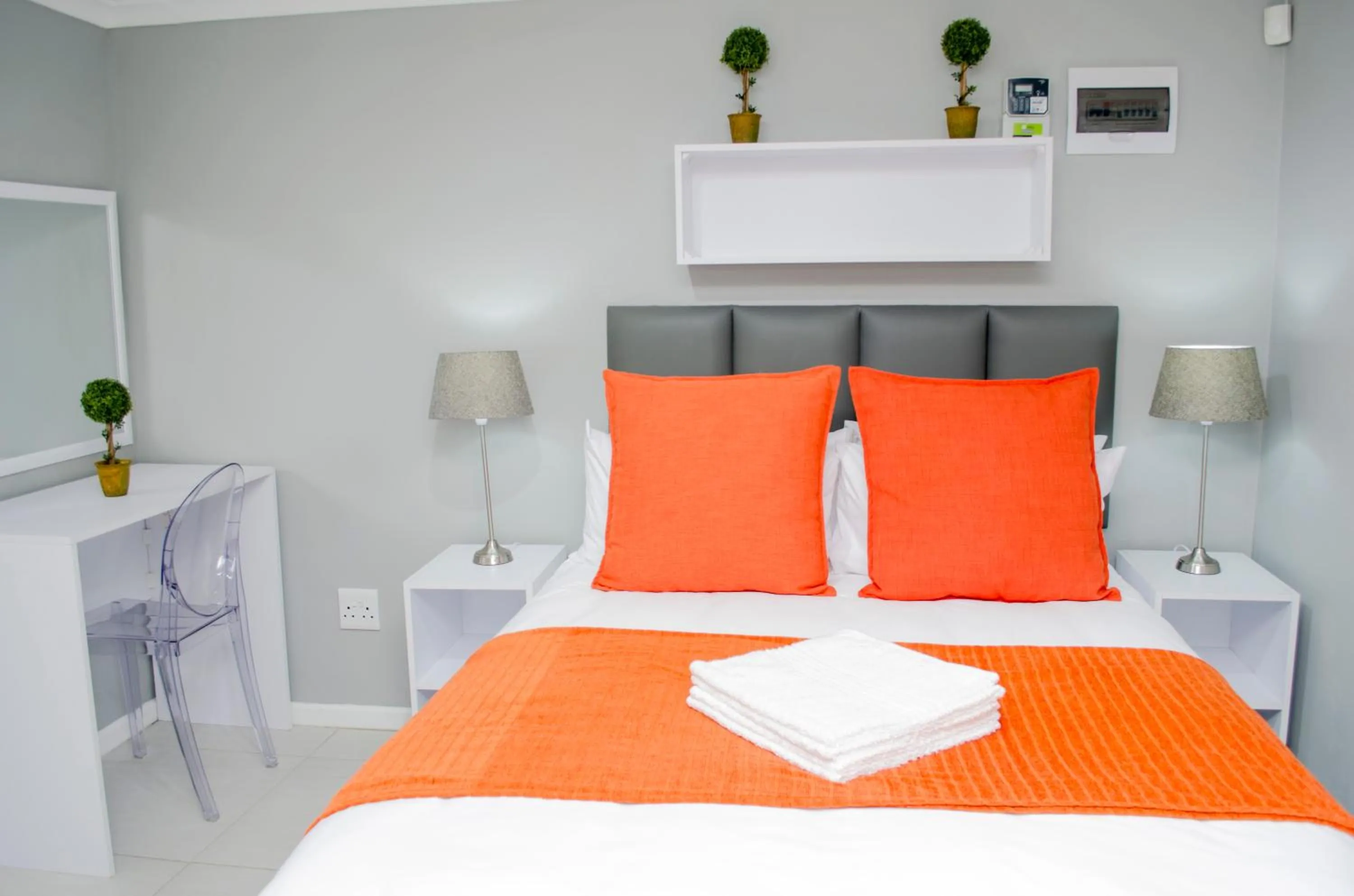 Bedroom, Bed in Cape Town Micro Apartments