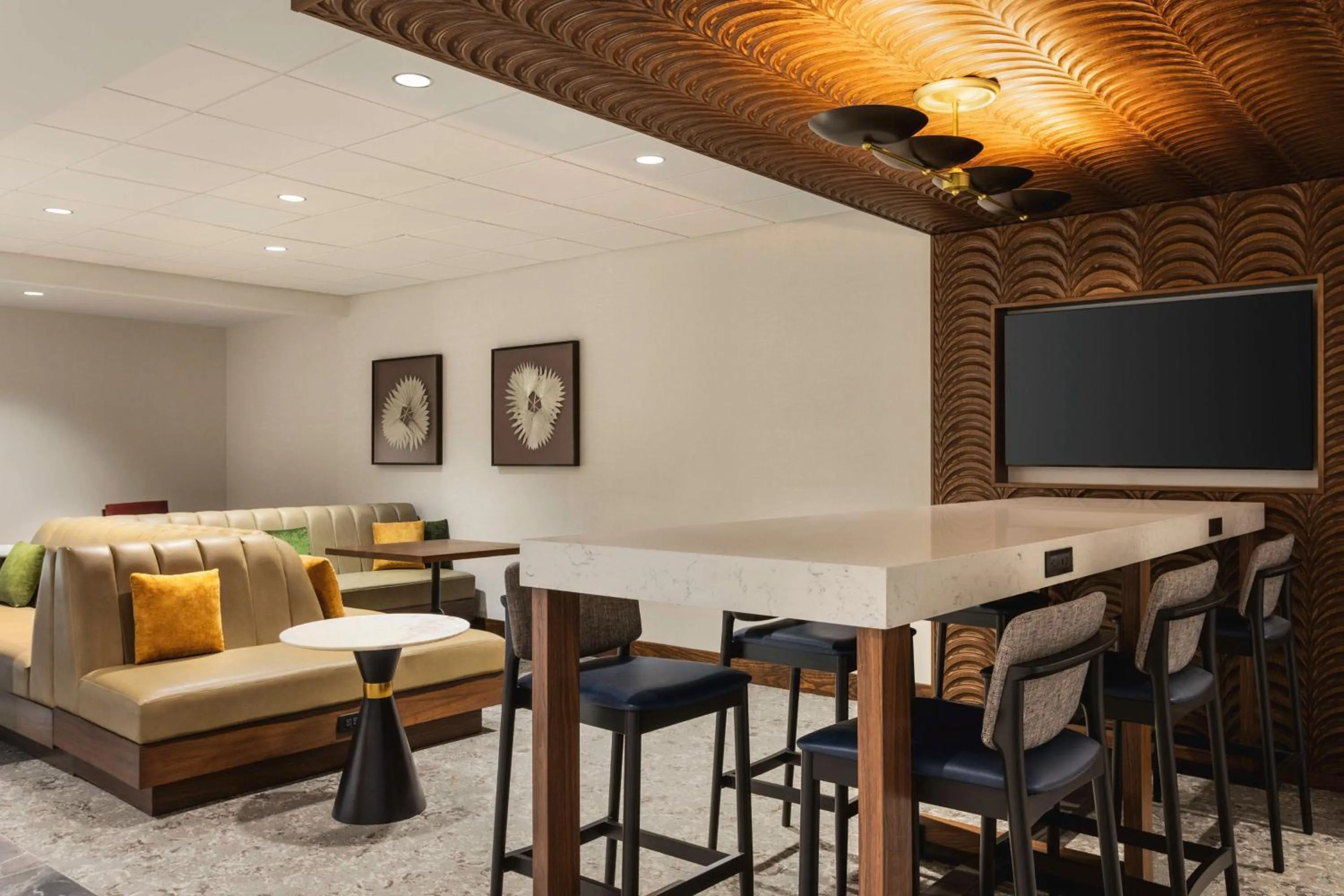 Lobby or reception in Hampton Inn Columbia-Downtown Historic District