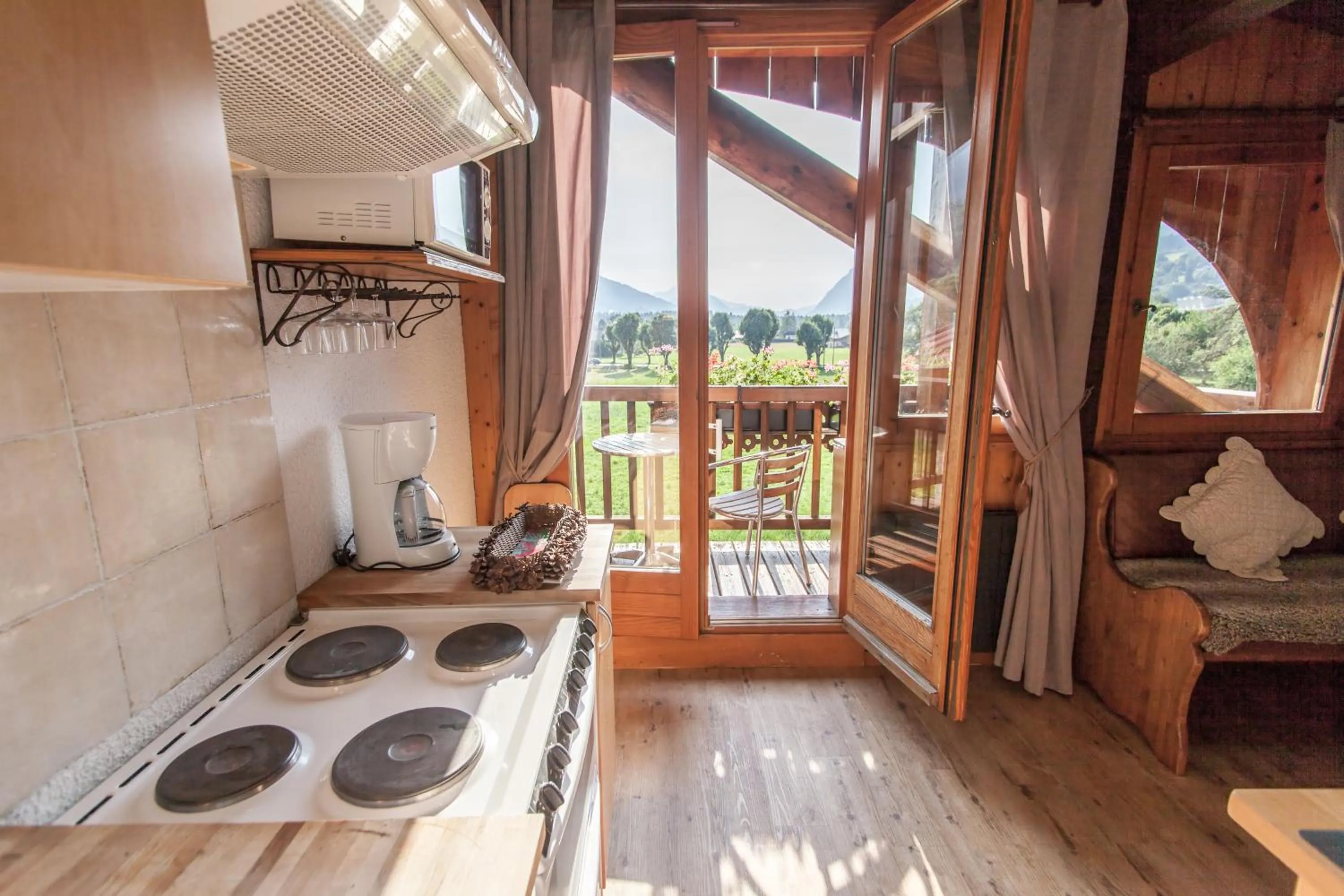 Balcony/Terrace in Résidence La Cour