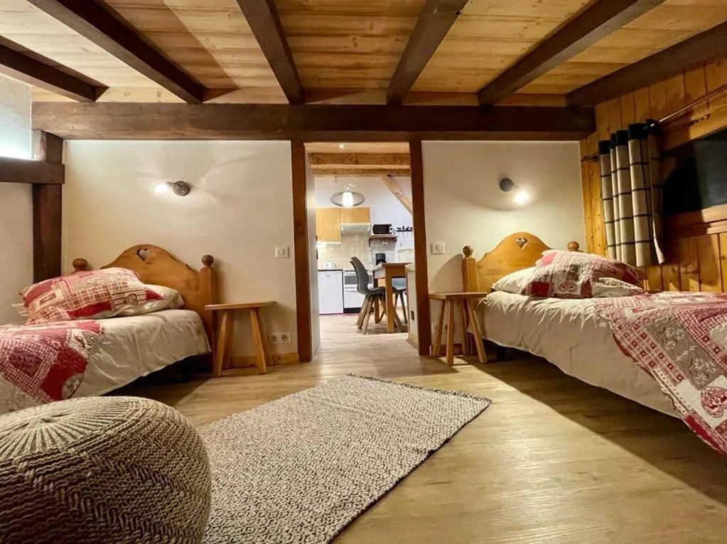 Bedroom, Bed in Résidence La Cour