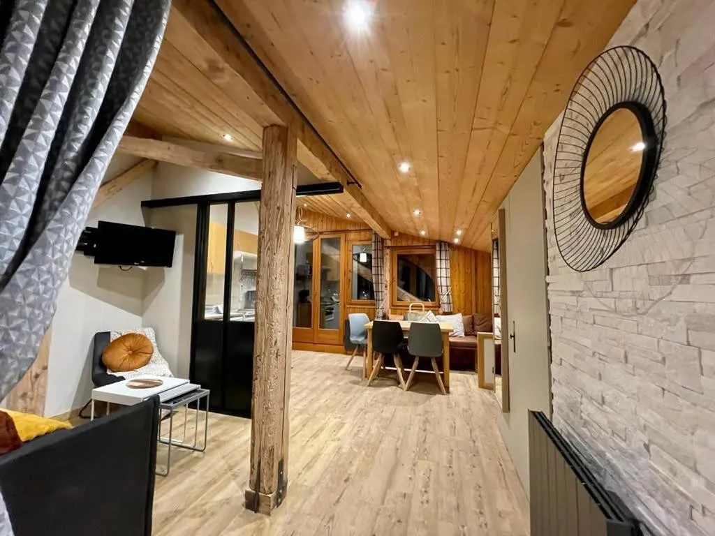 Living room in Résidence La Cour