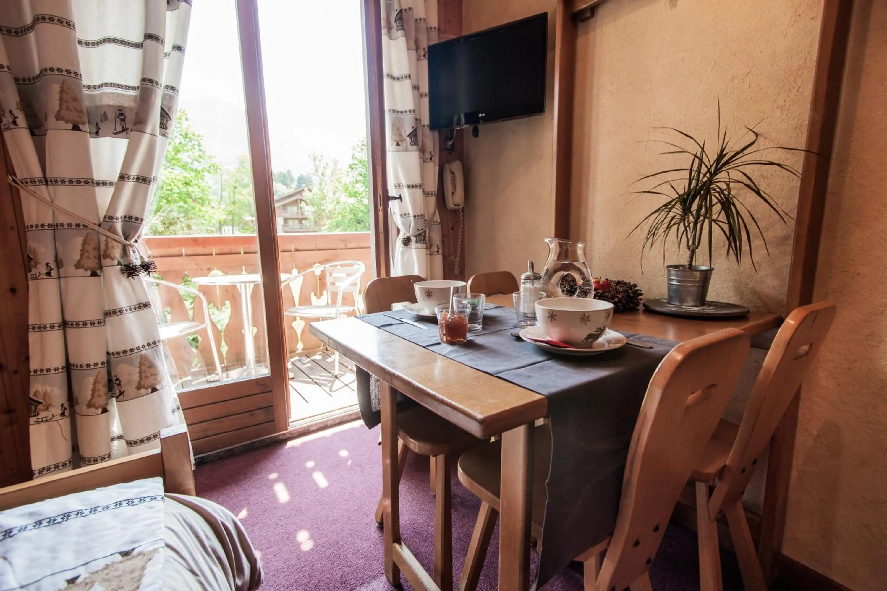 Patio in Résidence La Cour