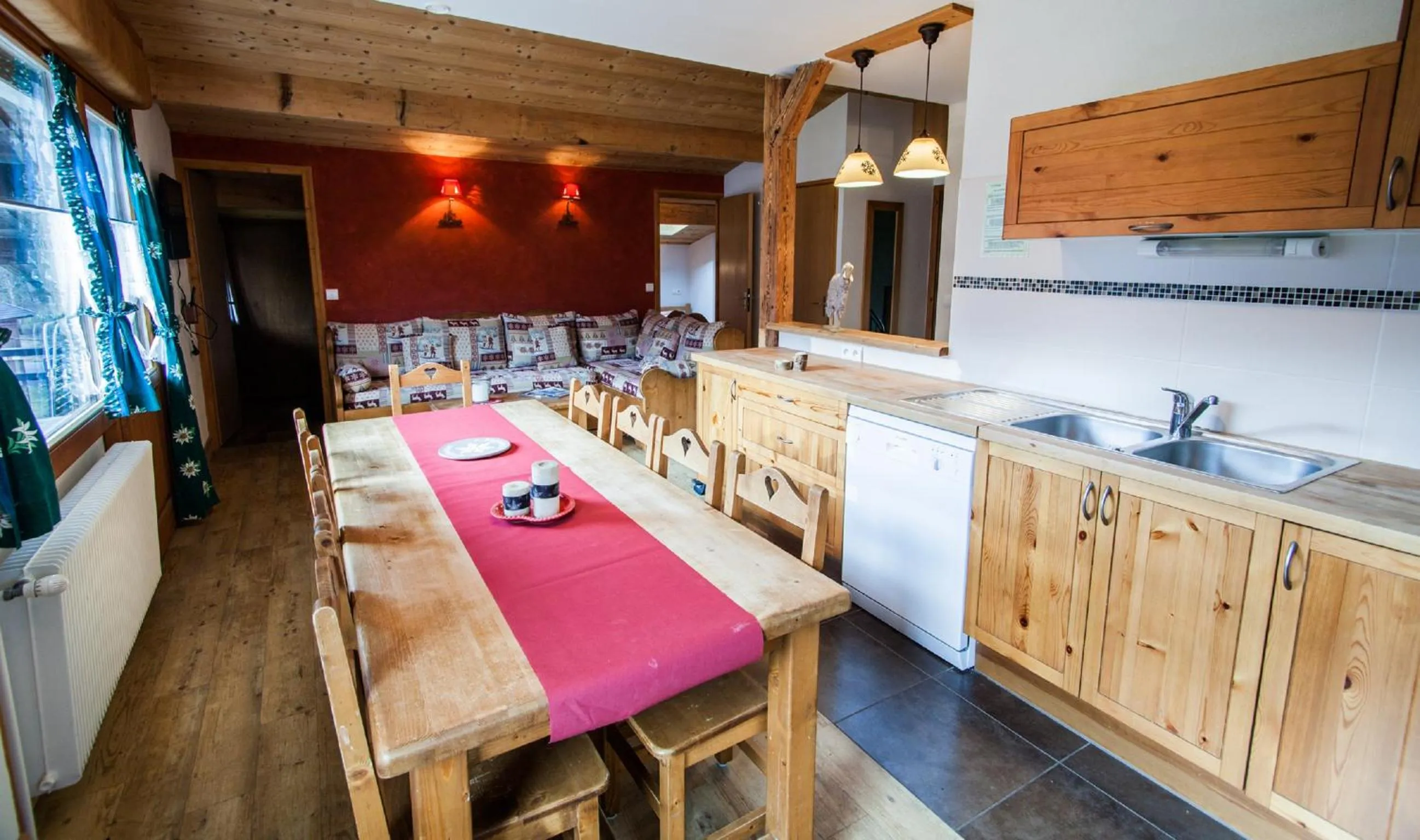 Living room in Appartements Giffre et Clesson - DAHU COMPAGNIE