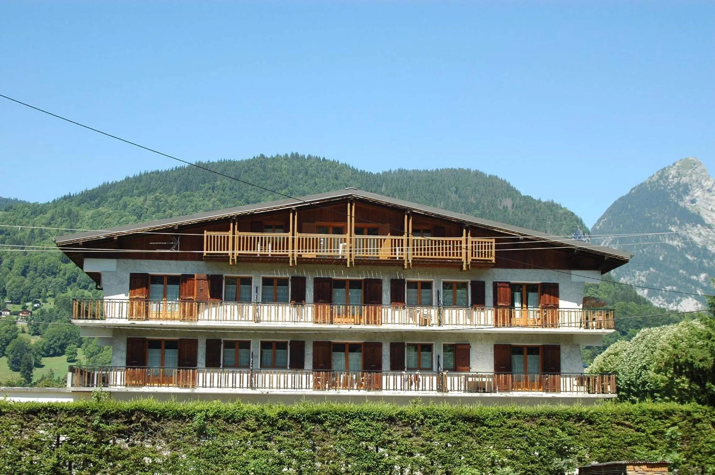 Facade/entrance in Appartements Giffre et Clesson - DAHU COMPAGNIE