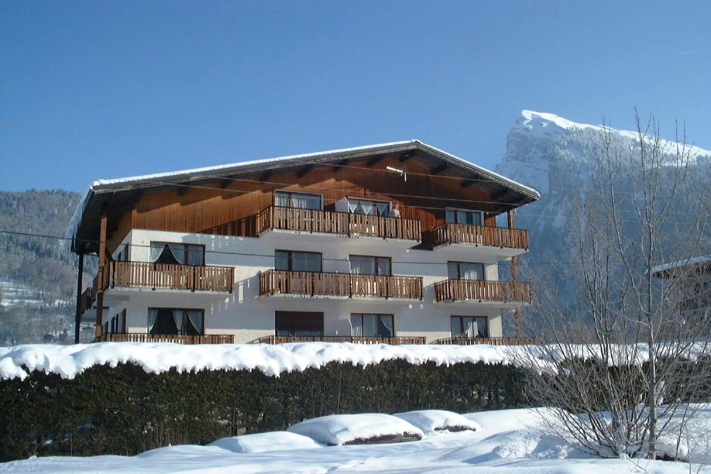 Facade/entrance in Appartements Giffre et Clesson - DAHU COMPAGNIE