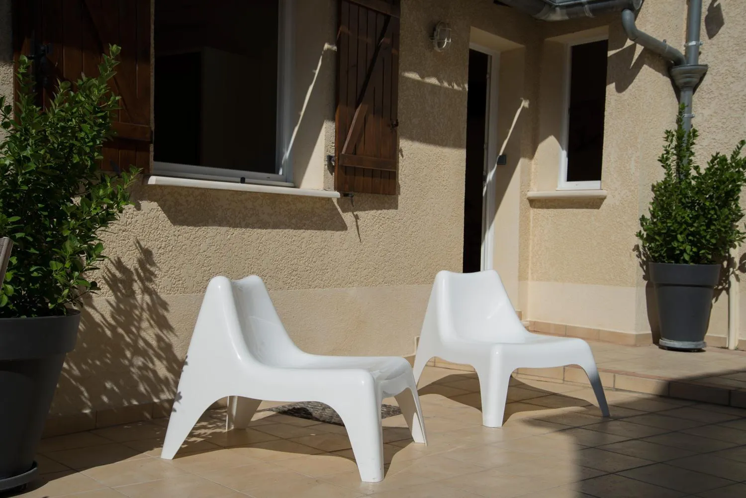 Patio in Hotel L'Escale