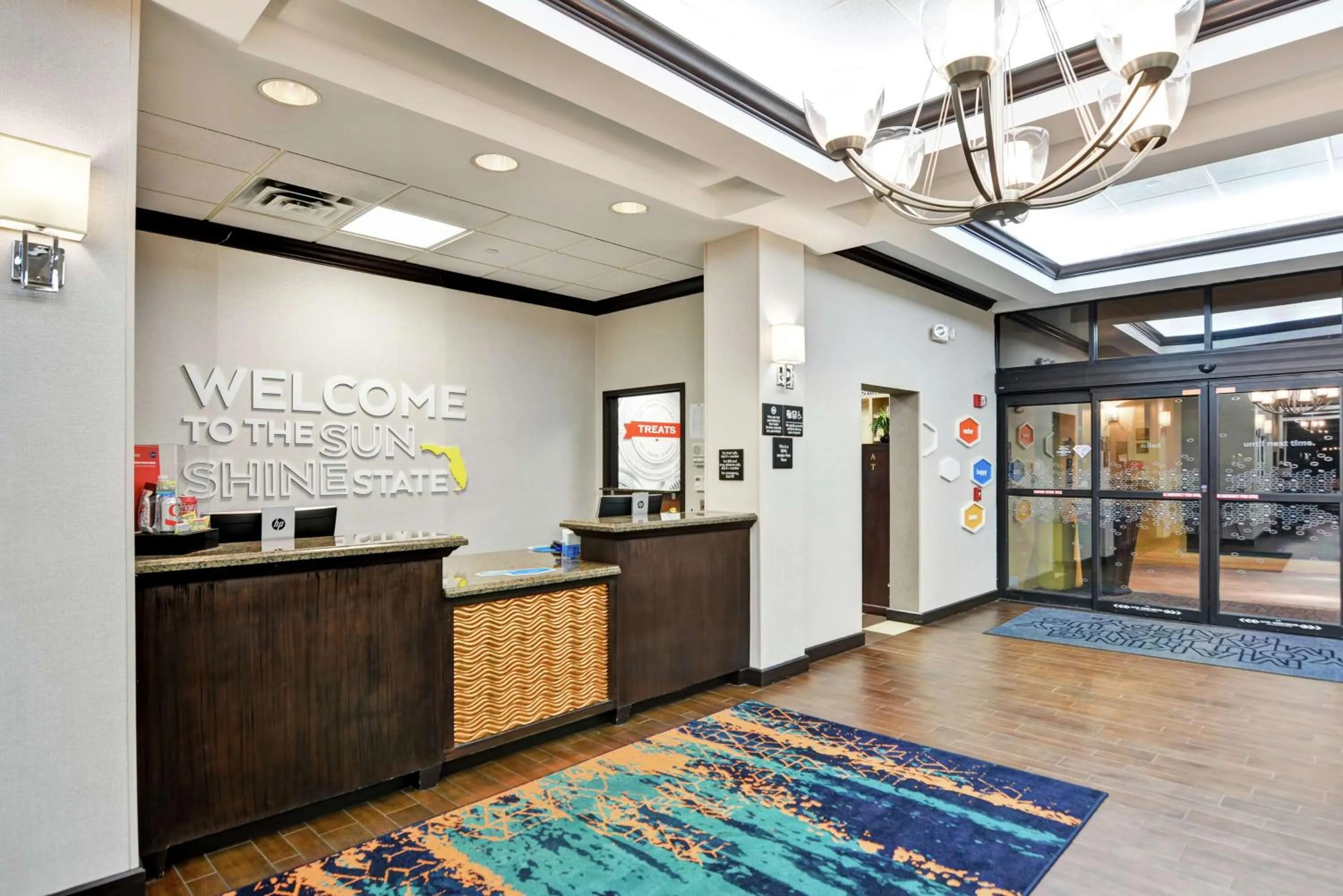 Lobby or reception in Hampton Inn & Suites Boynton Beach